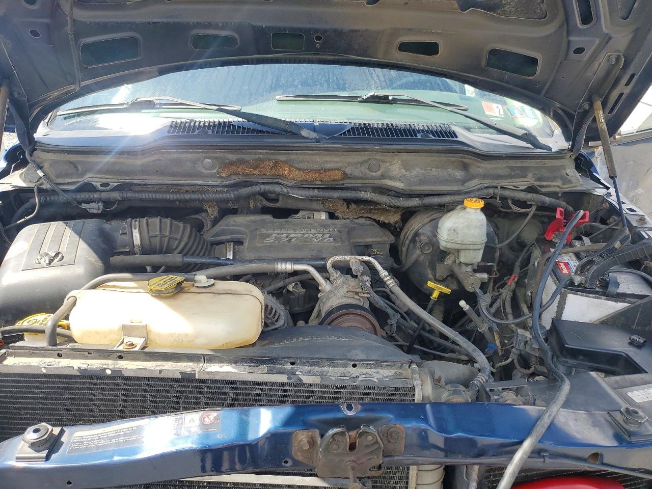 2004 Dodge Ram 1500 St Blue vin: 1D7HU18D44S734760