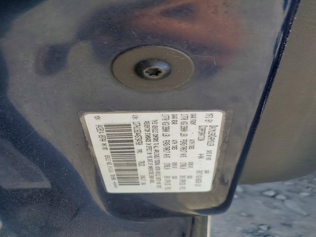 2004 Dodge Ram 1500 St Blue vin: 1D7HU18D44S734760