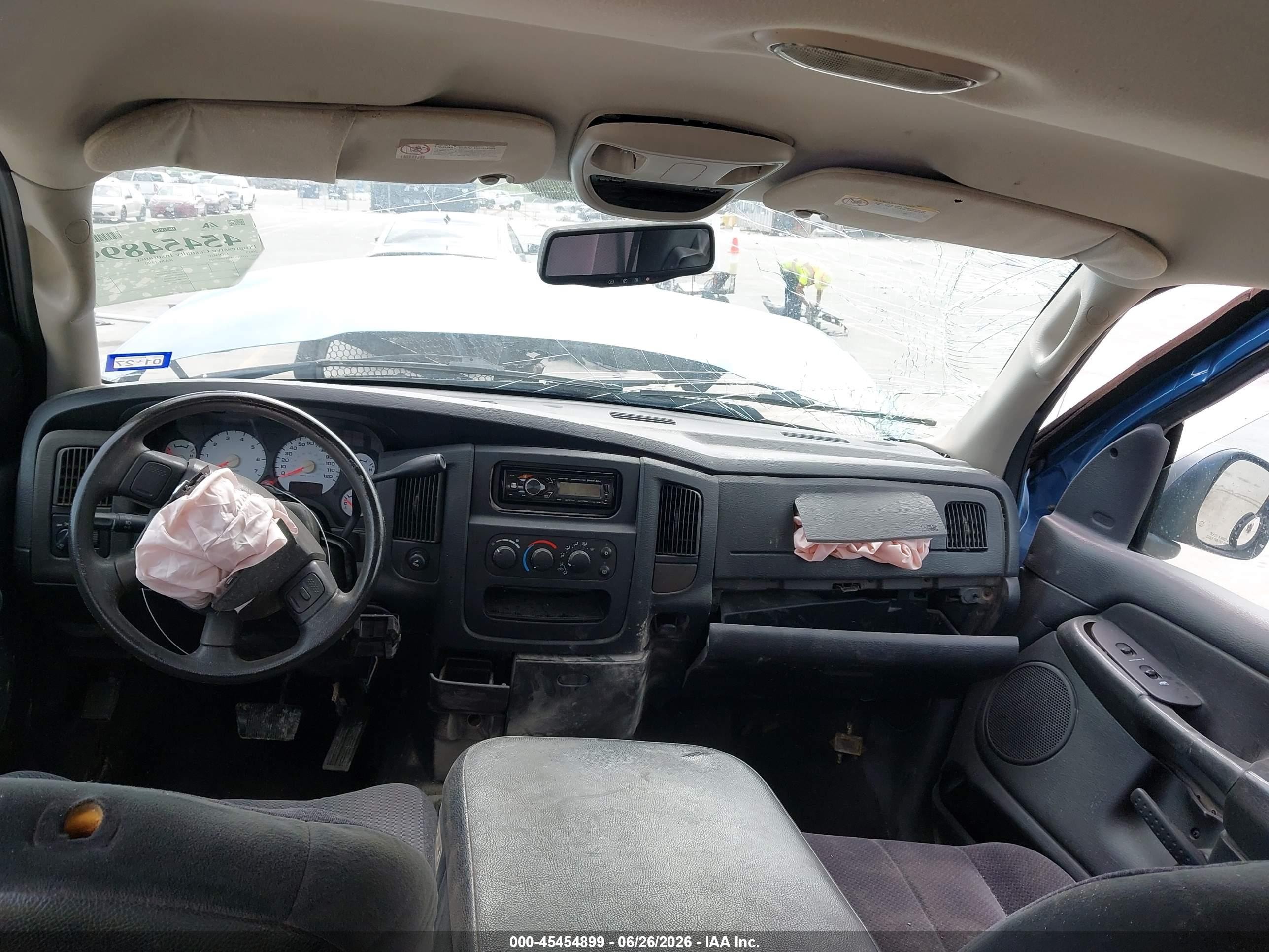 2005 Dodge Ram 1500 Slt/laramie Синий vin: 1D7HU18D45J607434