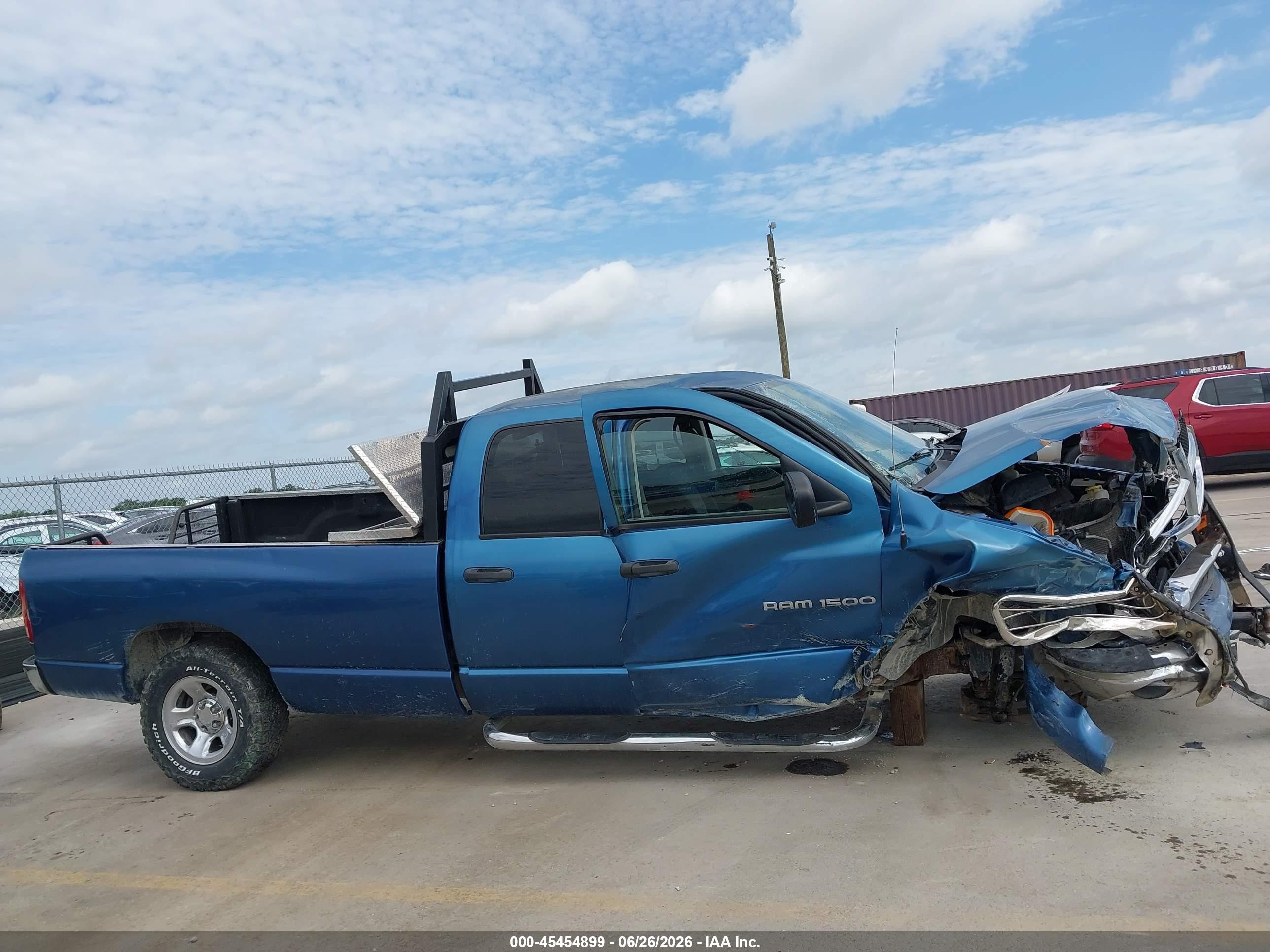 2005 Dodge Ram 1500 Slt/laramie Синий vin: 1D7HU18D45J607434