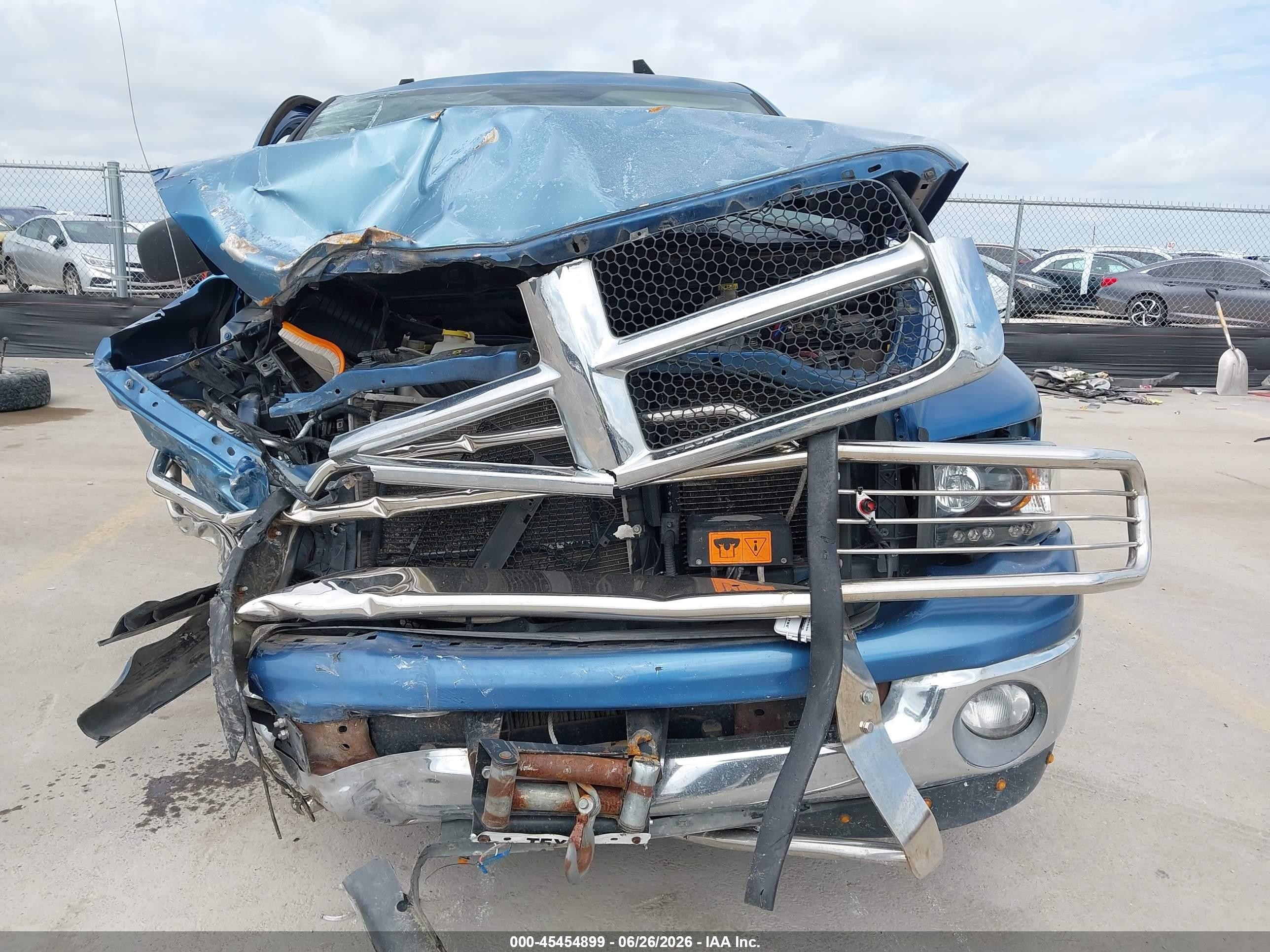 2005 Dodge Ram 1500 Slt/laramie Синий vin: 1D7HU18D45J607434