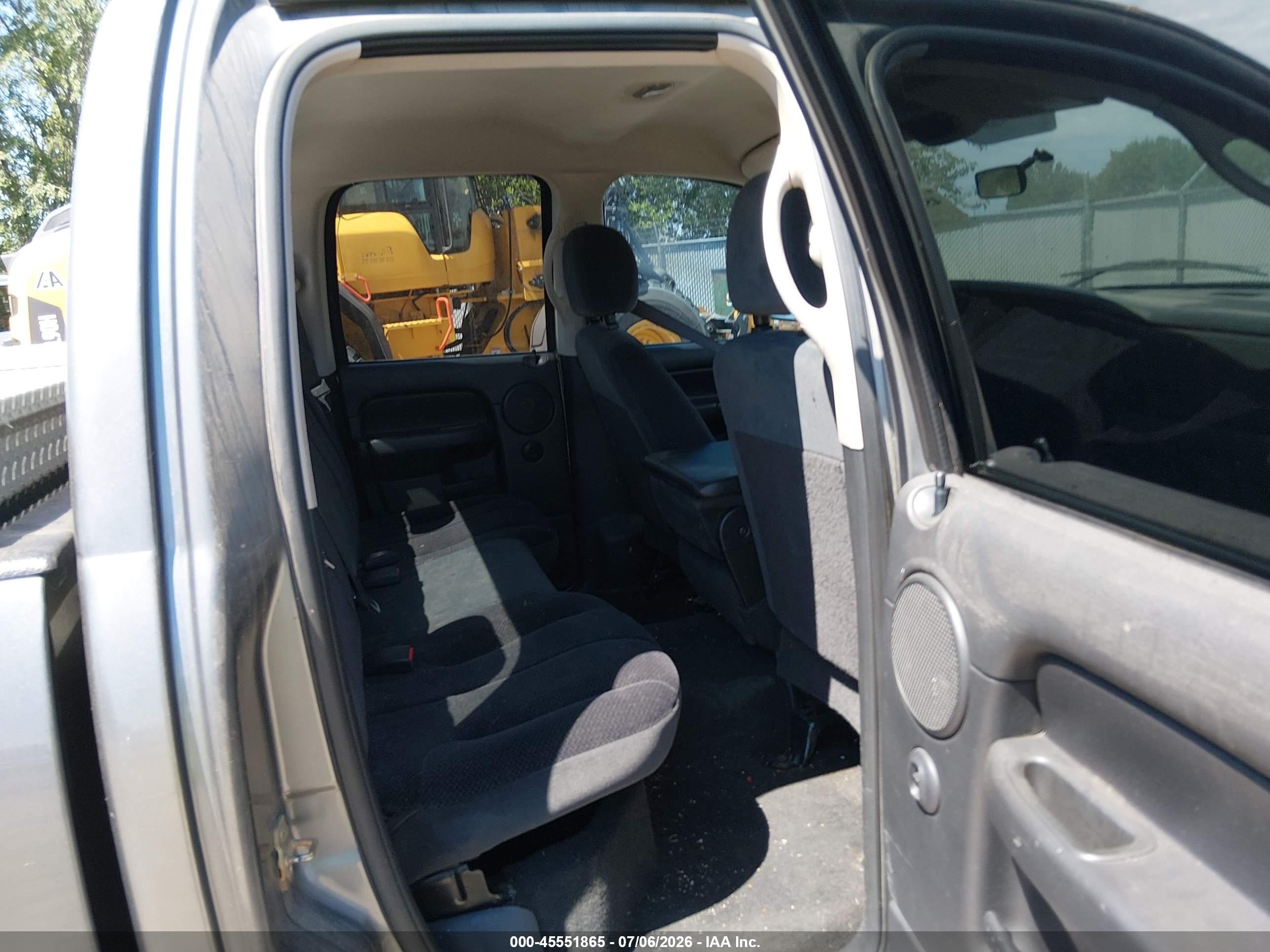 2005 Dodge Ram 1500 Slt/laramie Gray vin: 1D7HU18D45S129476