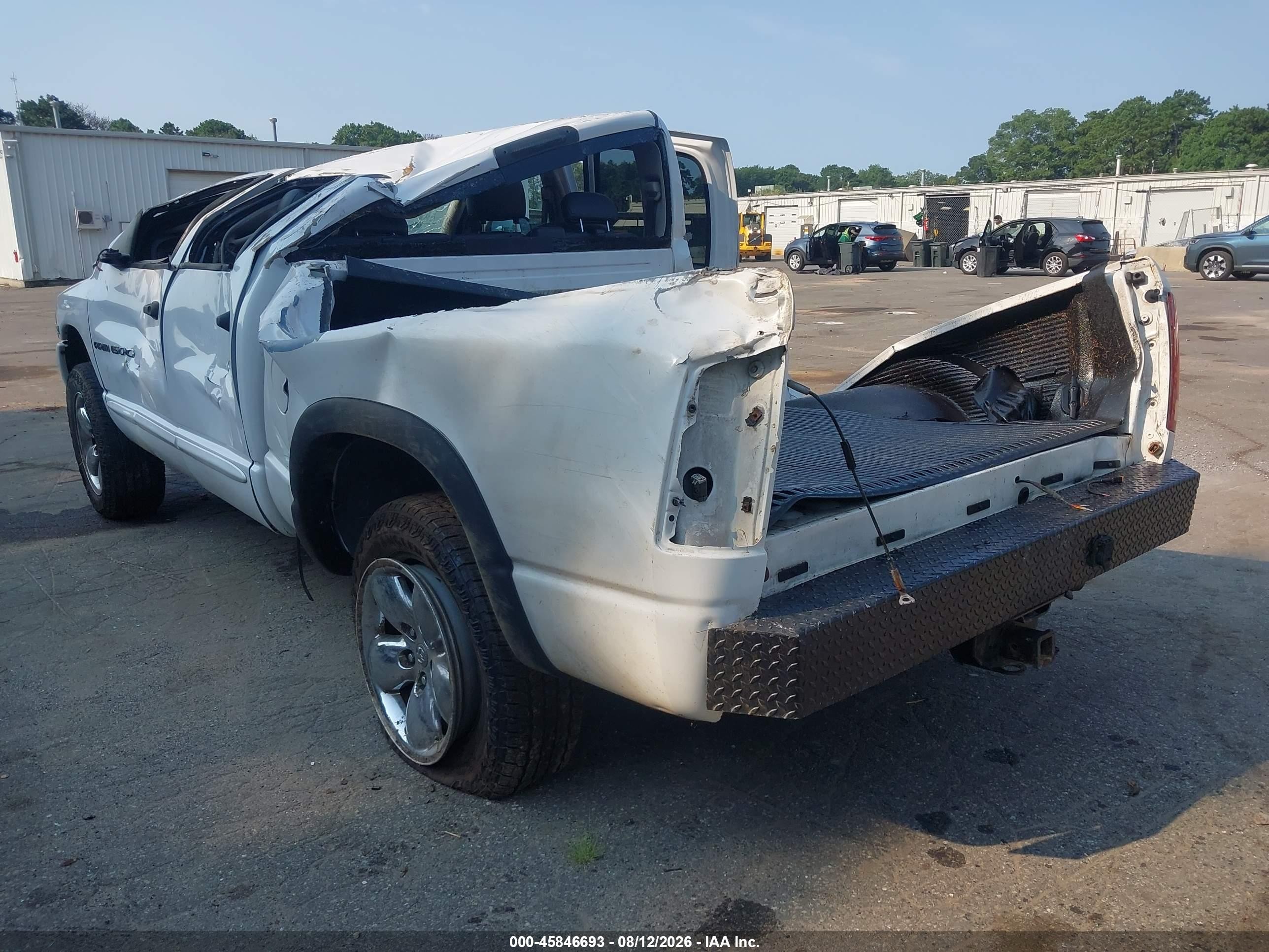 2005 Dodge Ram 1500 Slt/laramie White vin: 1D7HU18D45S192027
