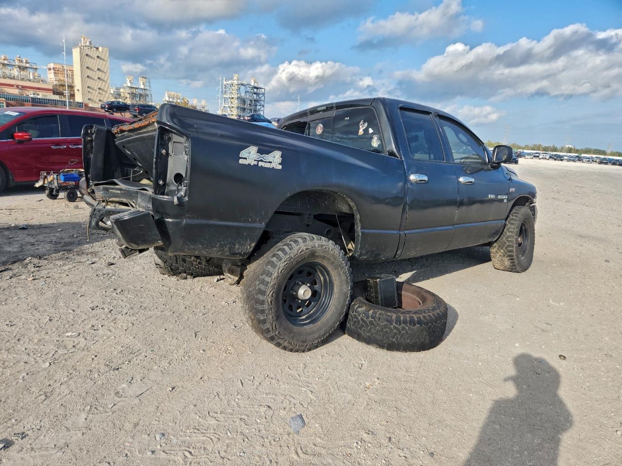 2005 Dodge Ram 1500 Black vin: 1D7HU18D45S232770