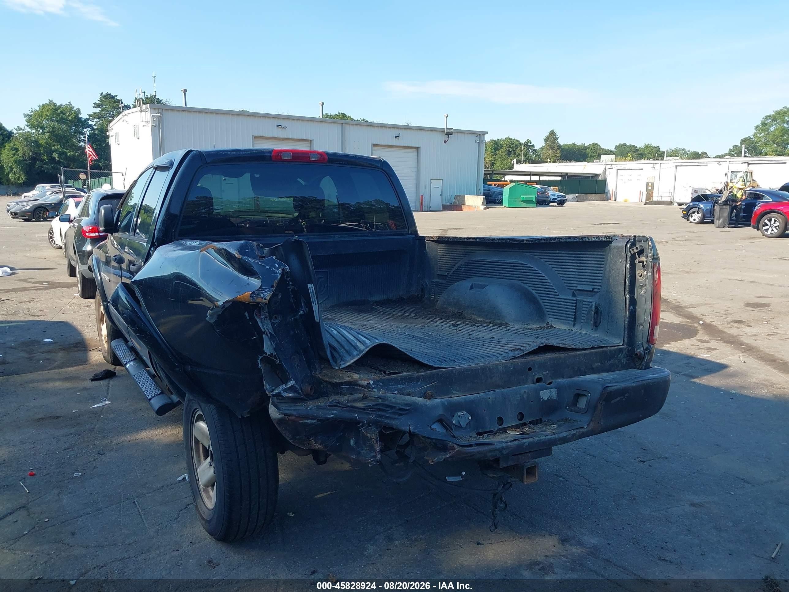 2003 Dodge Ram 1500 Slt/laramie/st Black vin: 1D7HU18D53S337668