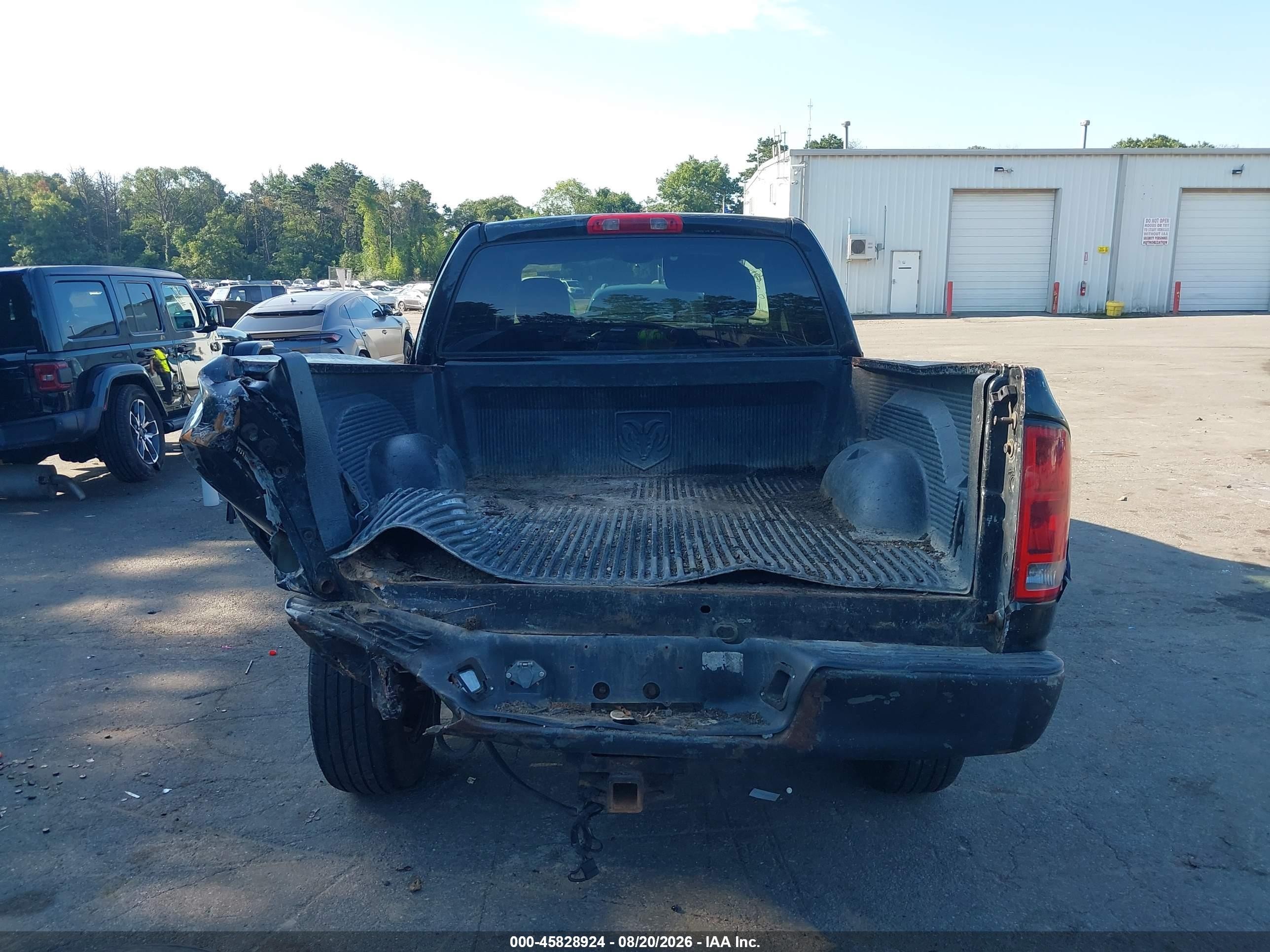 2003 Dodge Ram 1500 Slt/laramie/st Black vin: 1D7HU18D53S337668
