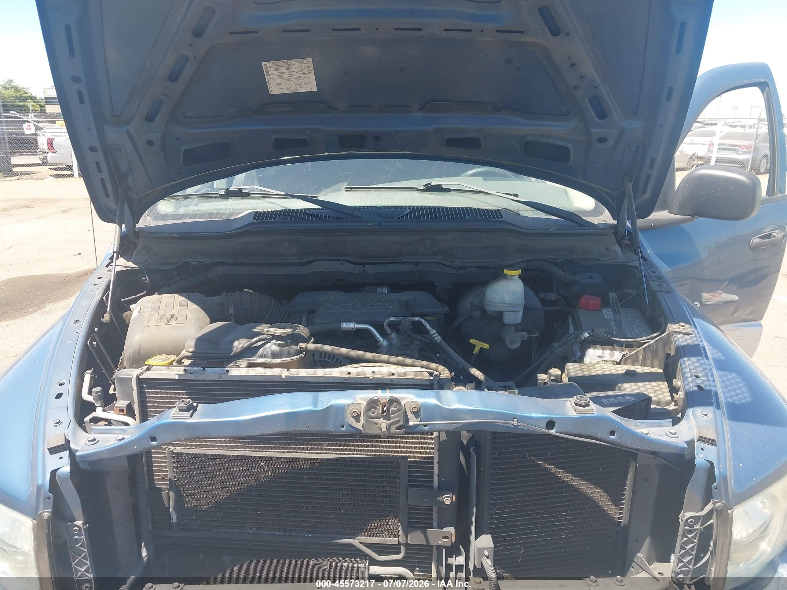 2003 Dodge Ram 1500 Slt/laramie/st Light Blue vin: 1D7HU18D53S373361