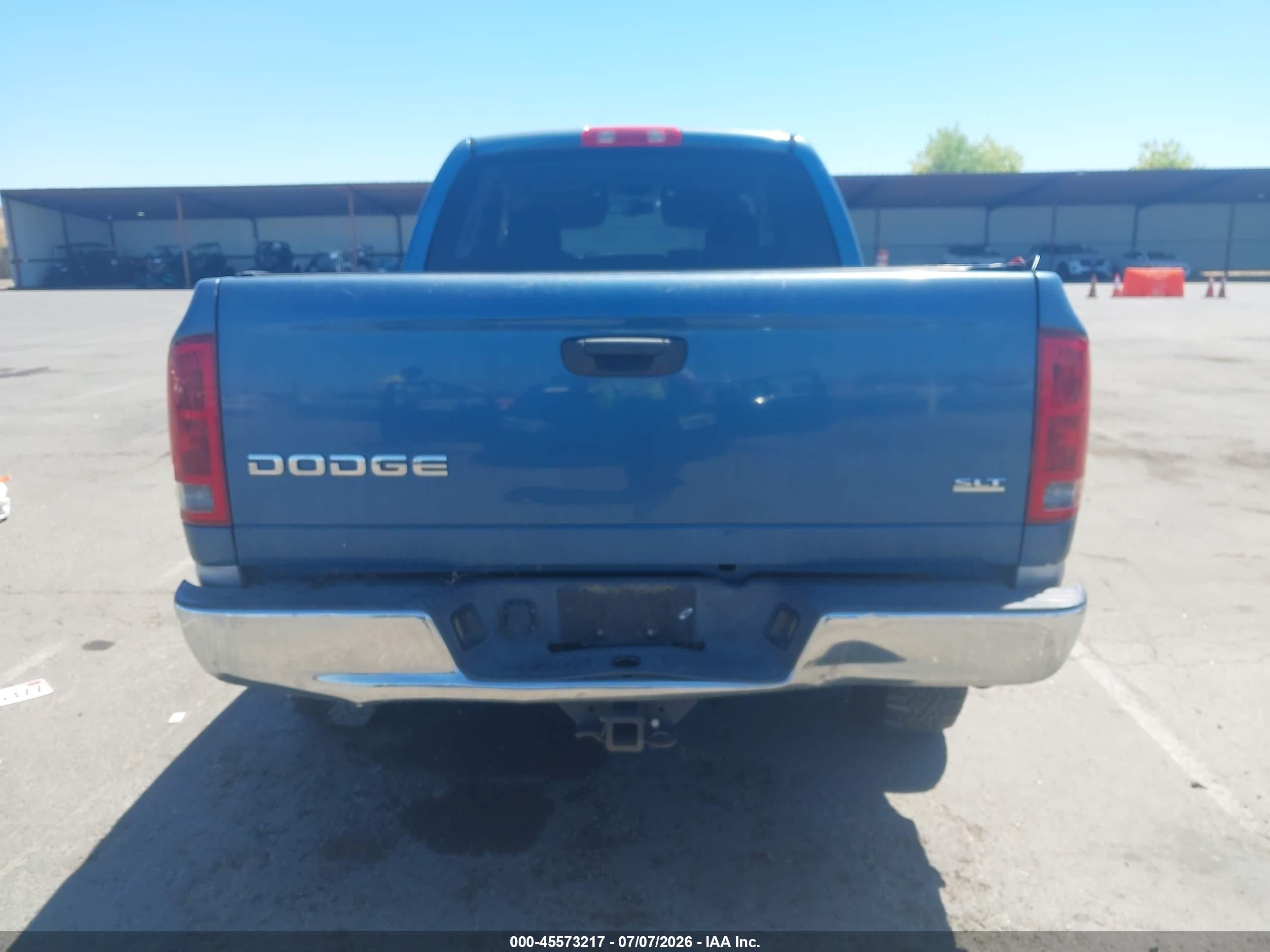 2003 Dodge Ram 1500 Slt/laramie/st Light Blue vin: 1D7HU18D53S373361