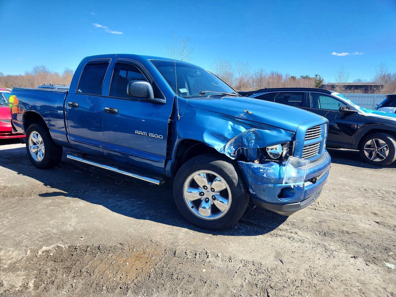 2004 Dodge Ram 1500 St Синий vin: 1D7HU18D54J155945