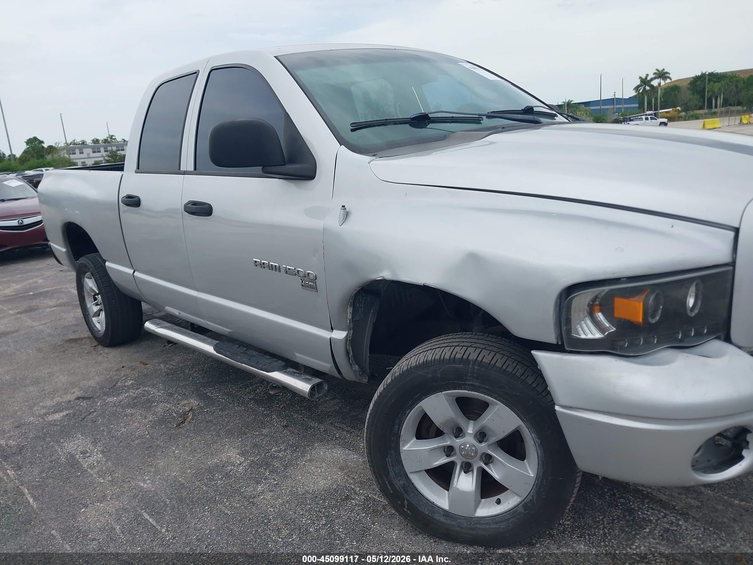 2004 Dodge Ram 1500 Slt/laramie Серебряный vin: 1D7HU18D54J236587