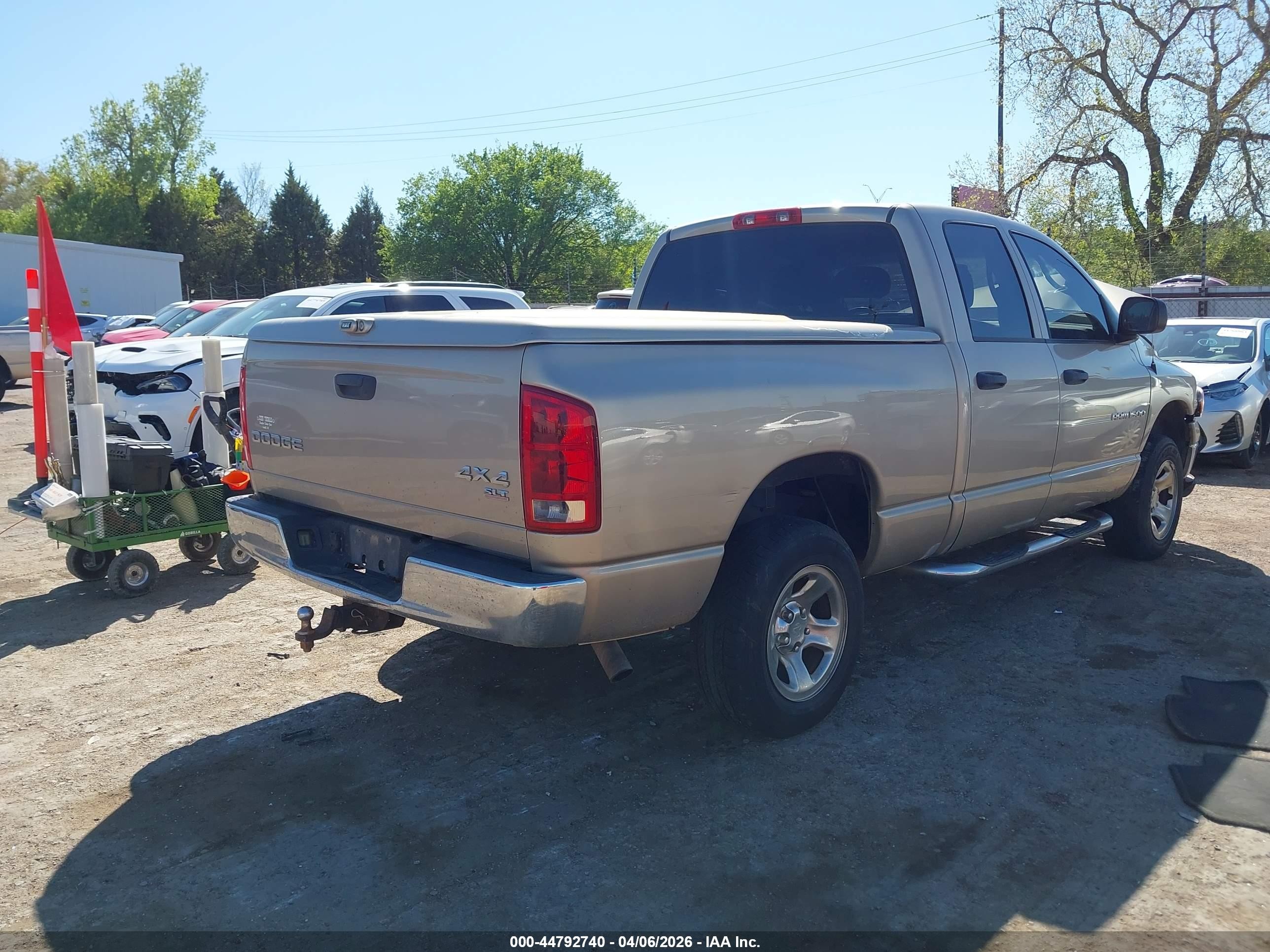 2004 Dodge Ram 1500 Slt/laramie Gold vin: 1D7HU18D54S660099