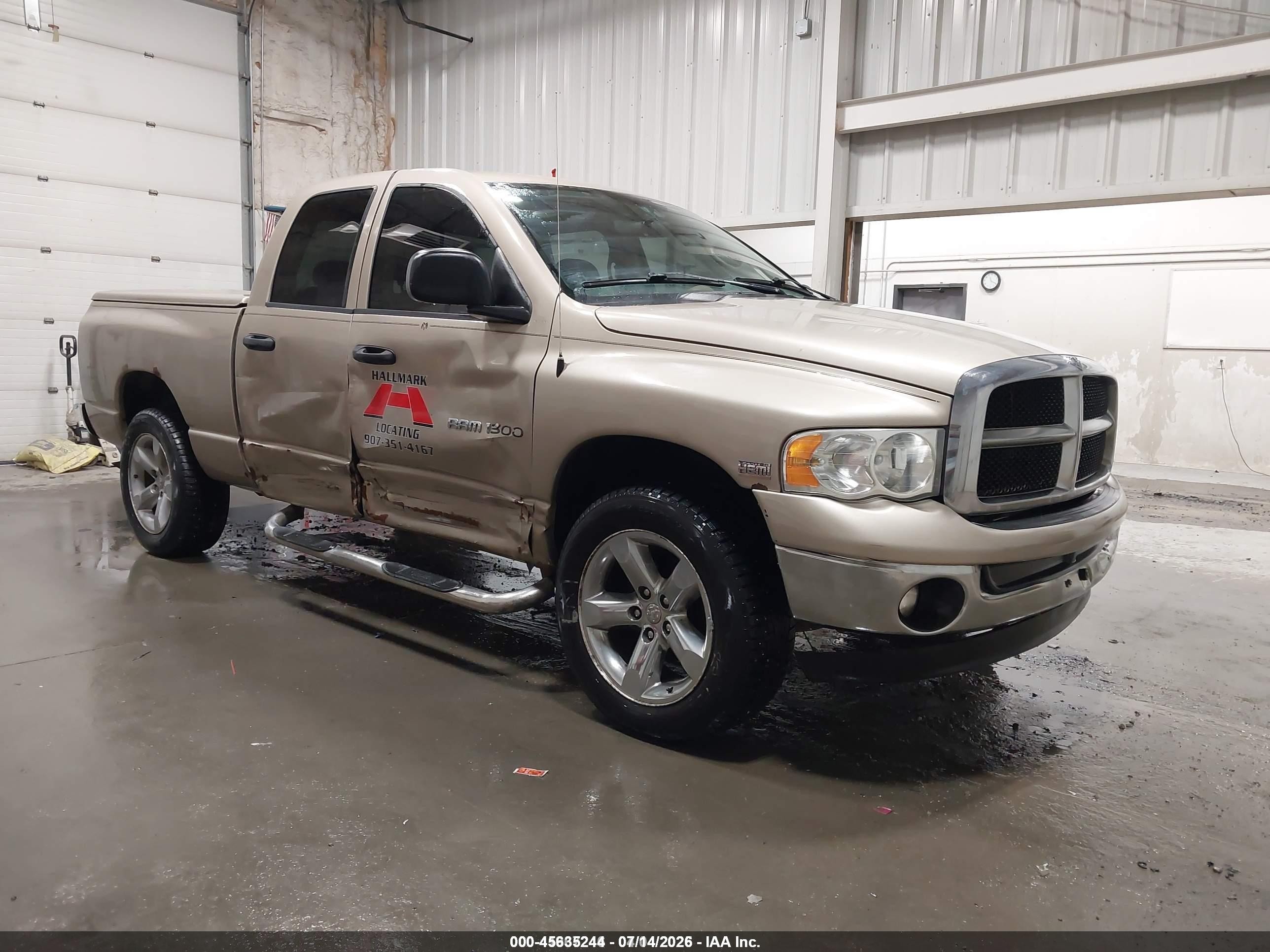 2004 Dodge Ram 1500 Slt/laramie Gold vin: 1D7HU18D54S724271
