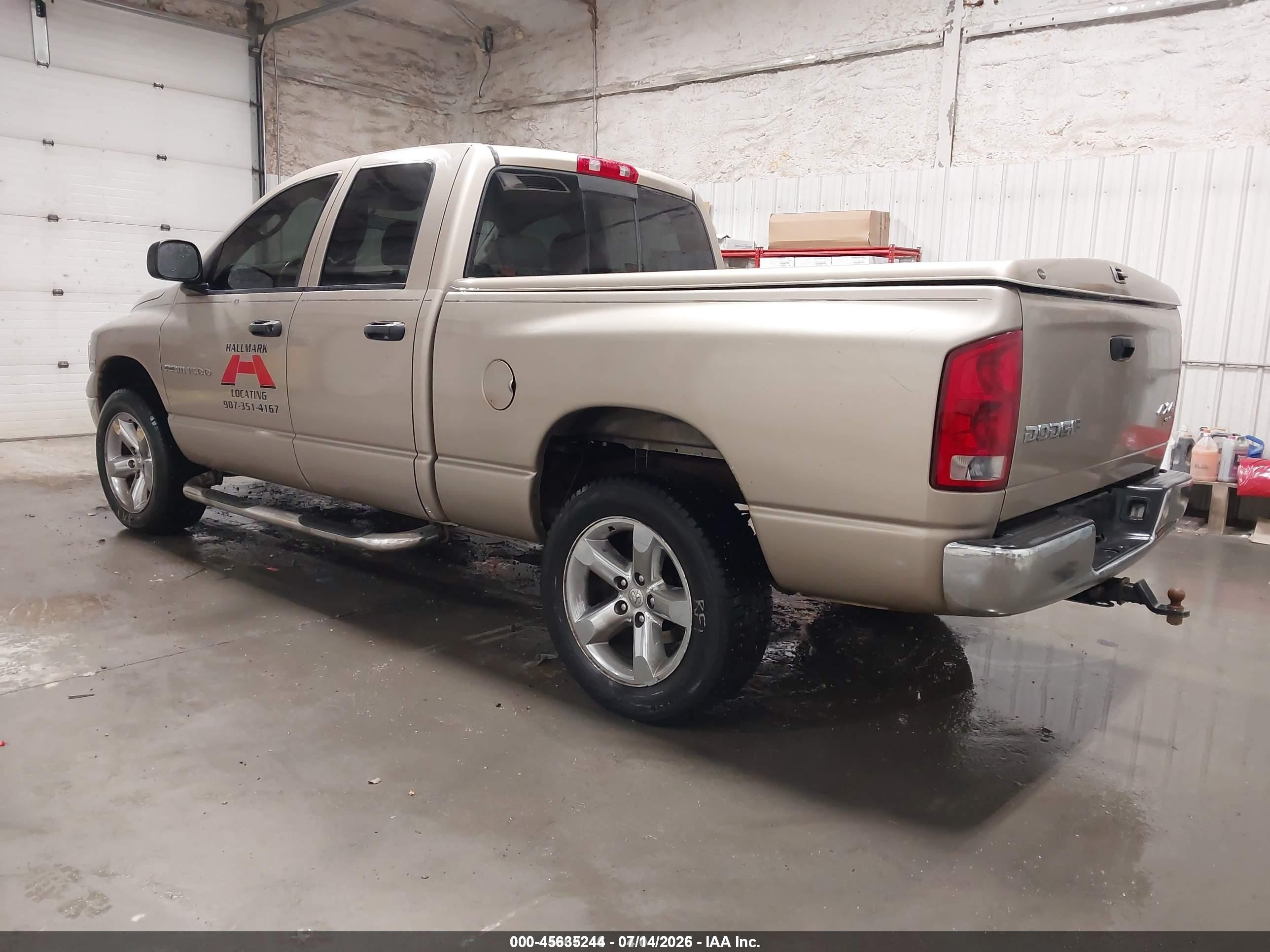 2004 Dodge Ram 1500 Slt/laramie Gold vin: 1D7HU18D54S724271