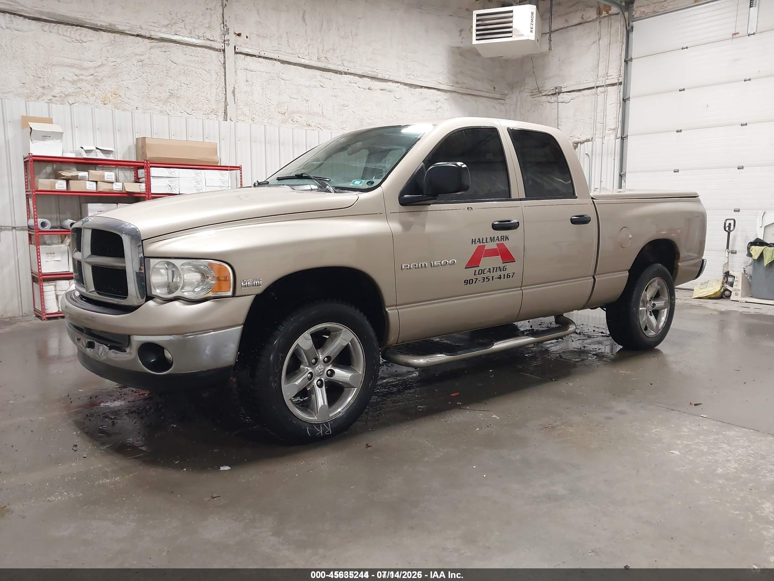 2004 Dodge Ram 1500 Slt/laramie Gold vin: 1D7HU18D54S724271
