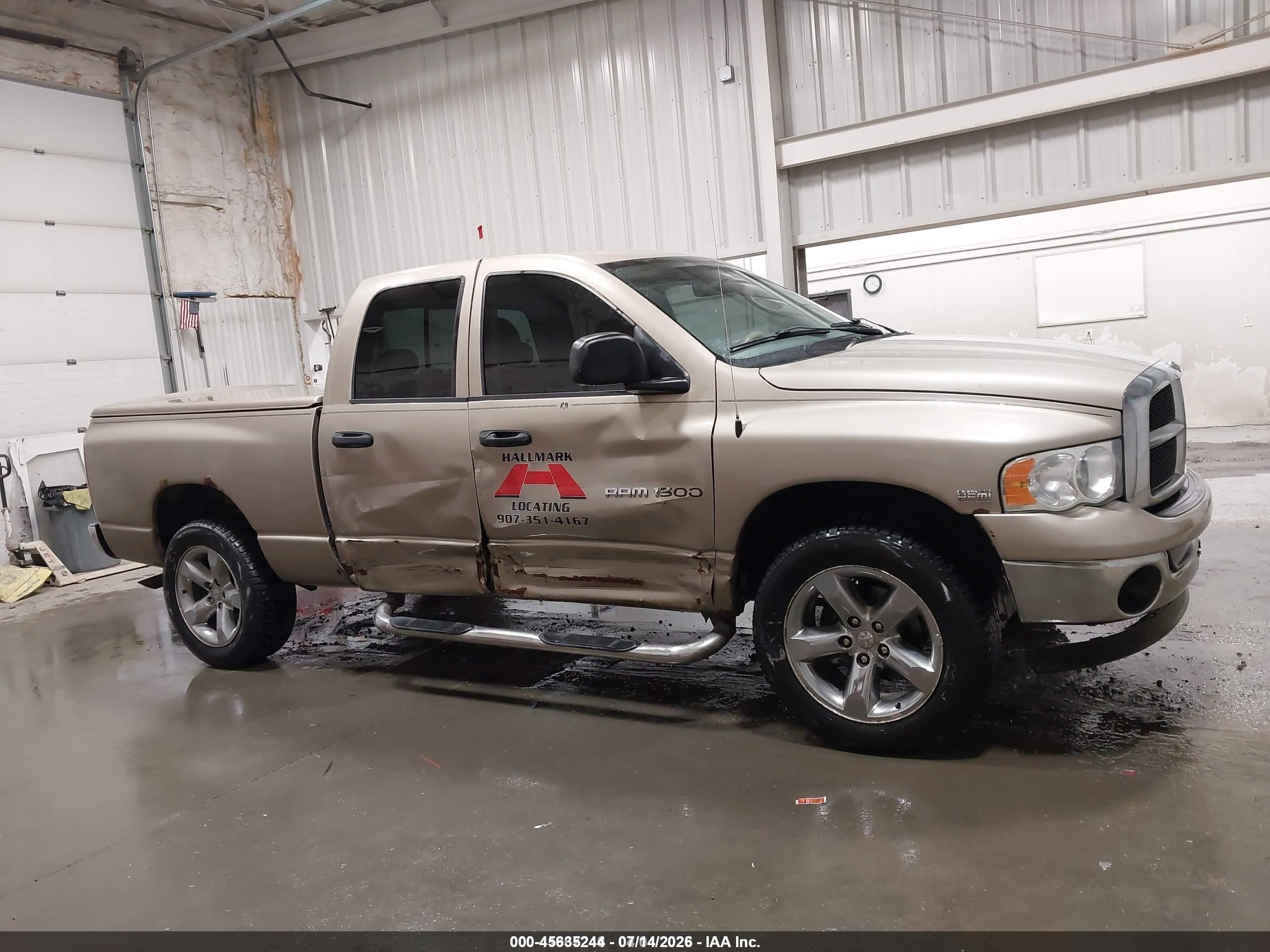 2004 Dodge Ram 1500 Slt/laramie Gold vin: 1D7HU18D54S724271
