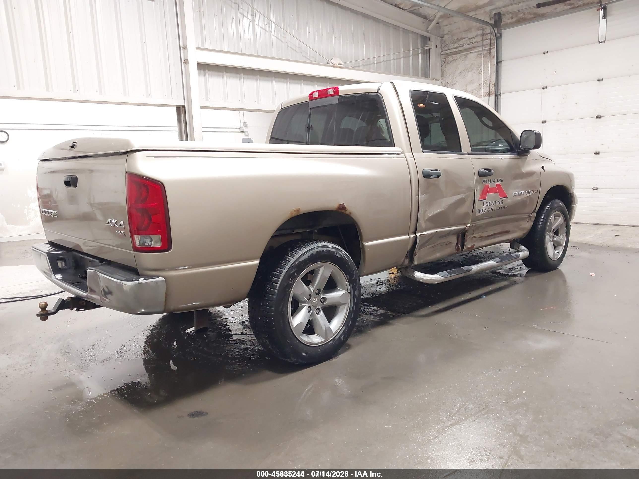 2004 Dodge Ram 1500 Slt/laramie Gold vin: 1D7HU18D54S724271