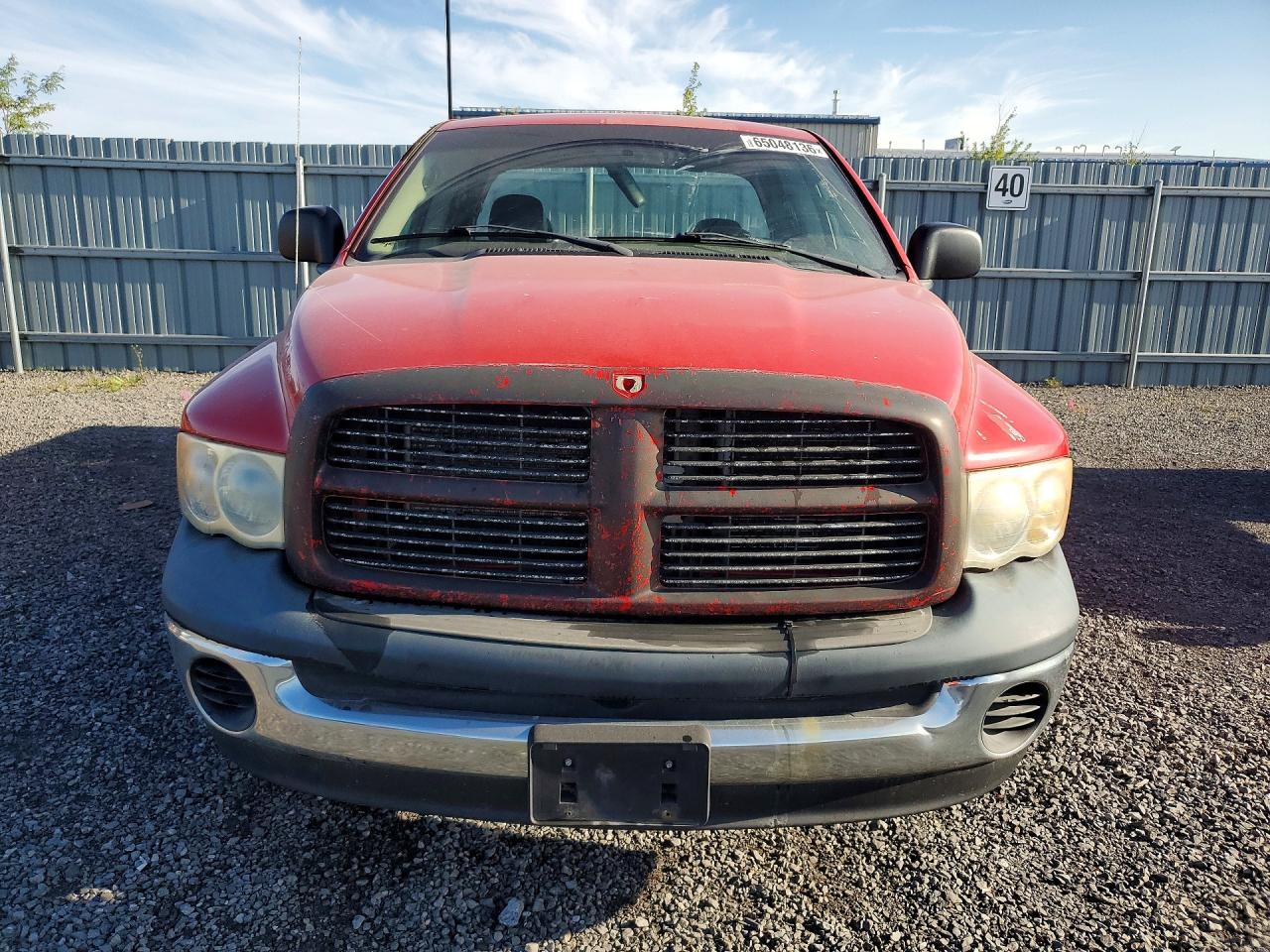 2005 Dodge Ram 1500 St Red vin: 1D7HU18D55J532159