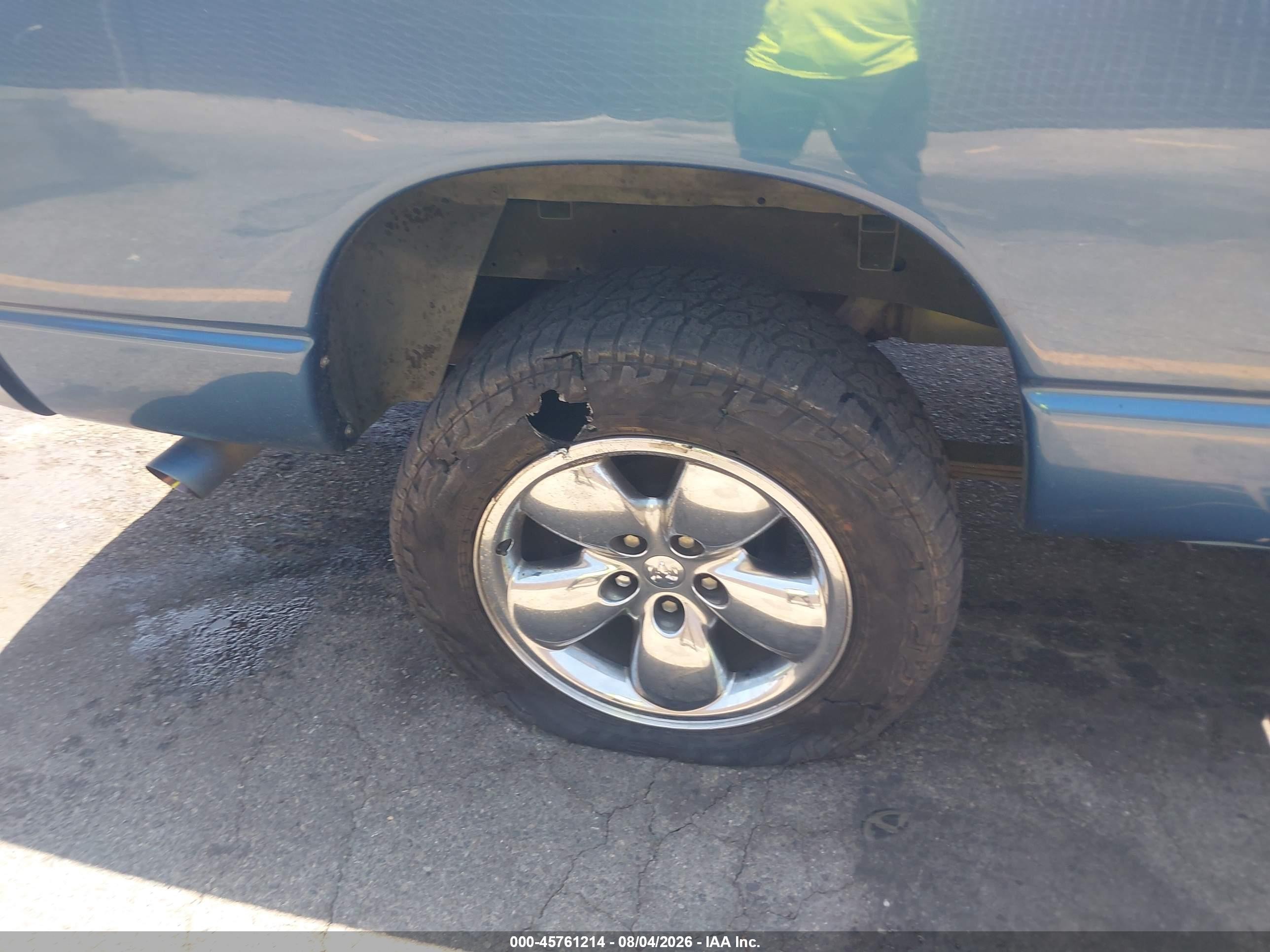 2005 Dodge Ram 1500 Slt/laramie Blue vin: 1D7HU18D55J608155