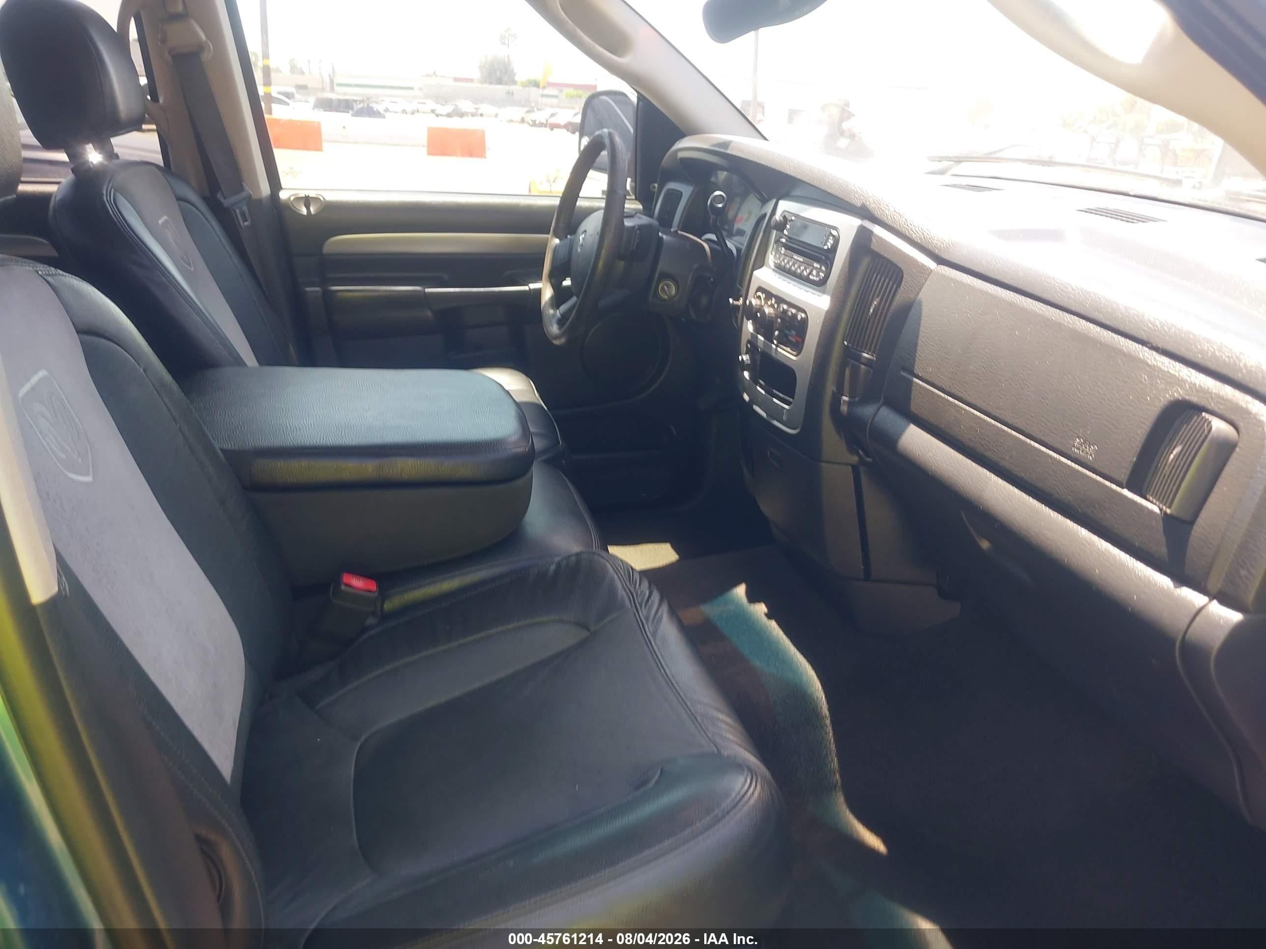 2005 Dodge Ram 1500 Slt/laramie Blue vin: 1D7HU18D55J608155