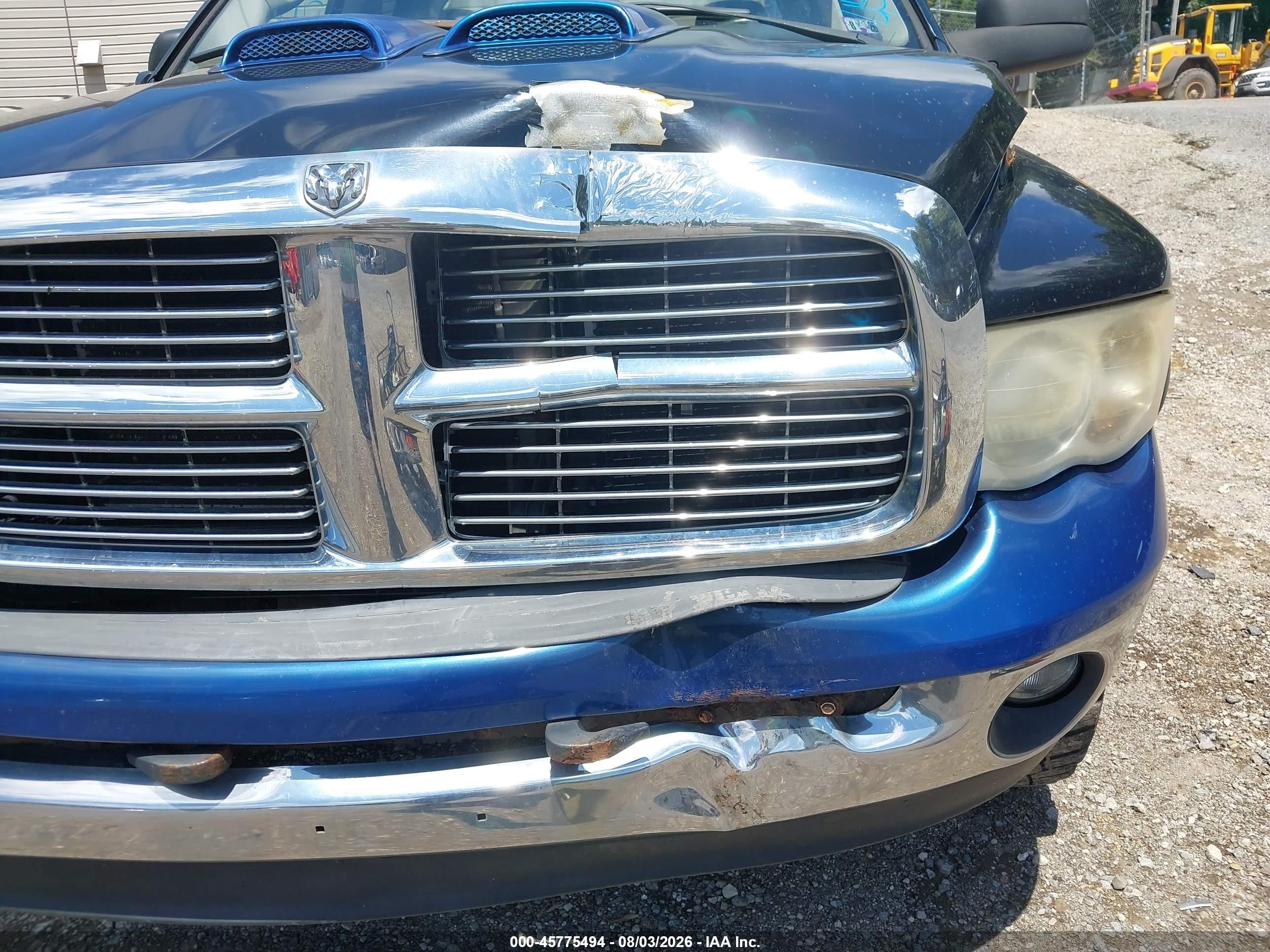 2005 Dodge Ram 1500 Slt/laramie Blue vin: 1D7HU18D55S124108