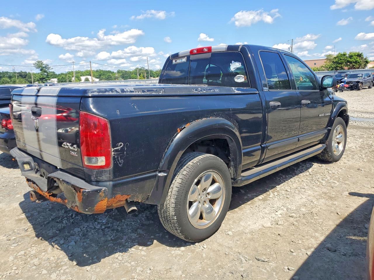2005 Dodge Ram 1500 St Black vin: 1D7HU18D55S178721