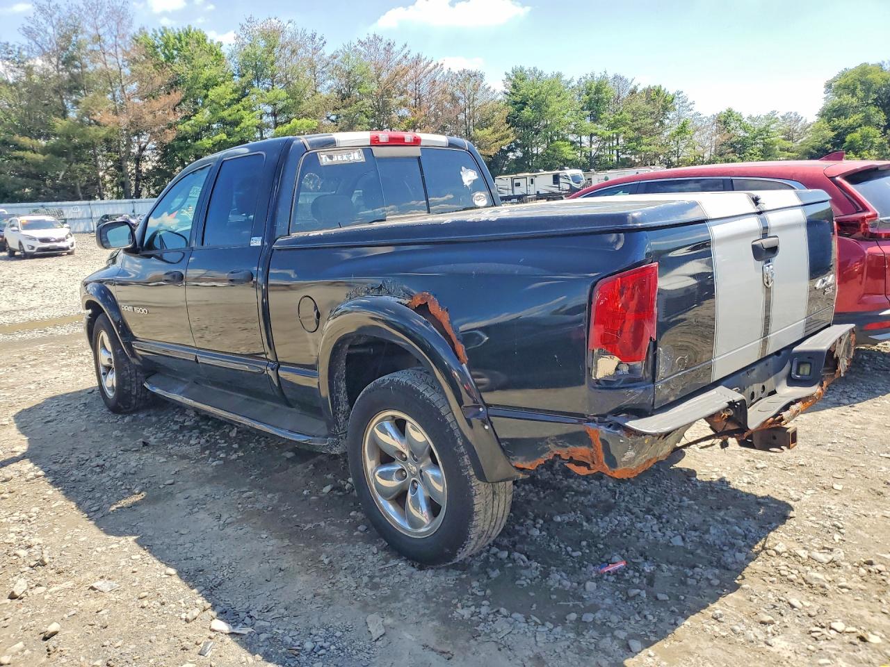 2005 Dodge Ram 1500 St Black vin: 1D7HU18D55S178721