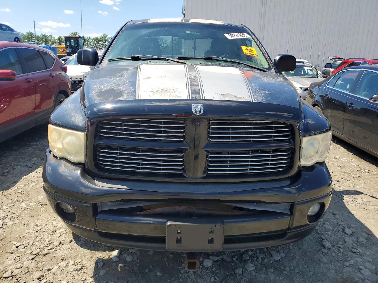 2005 Dodge Ram 1500 St Black vin: 1D7HU18D55S178721