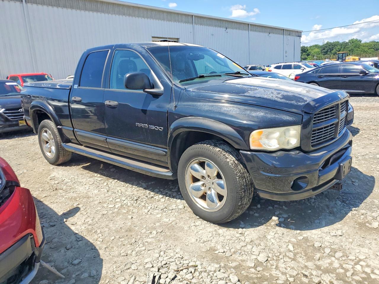 2005 Dodge Ram 1500 St Black vin: 1D7HU18D55S178721