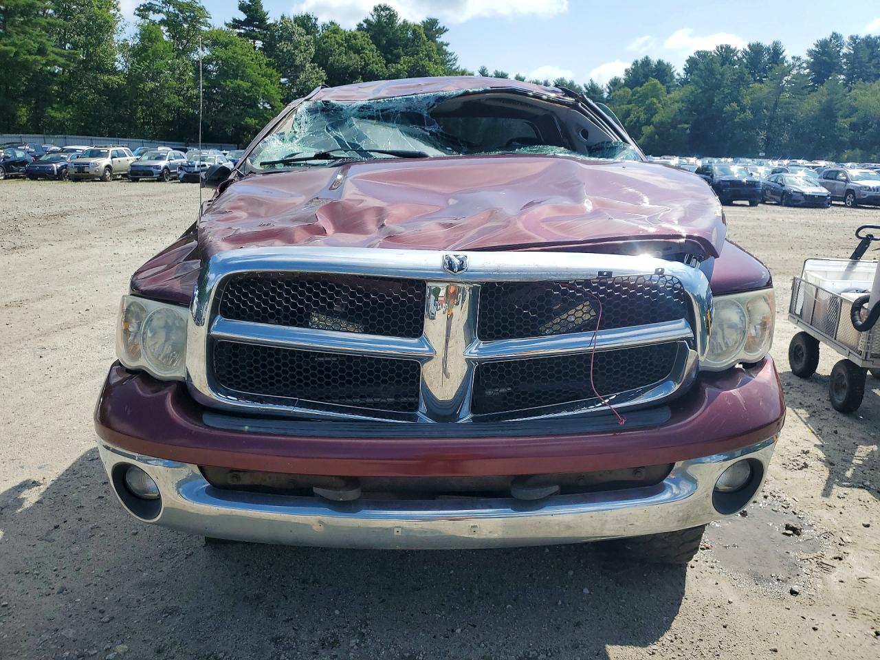 2003 Dodge Ram 1500 St Red vin: 1D7HU18D63S344063