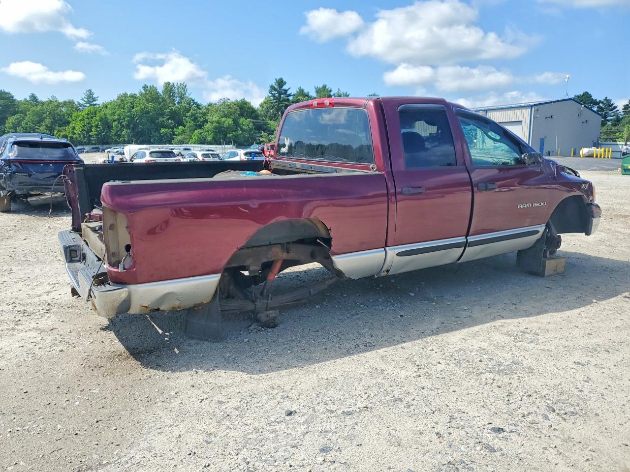 2003 Dodge Ram 1500 St Red vin: 1D7HU18D63S344063