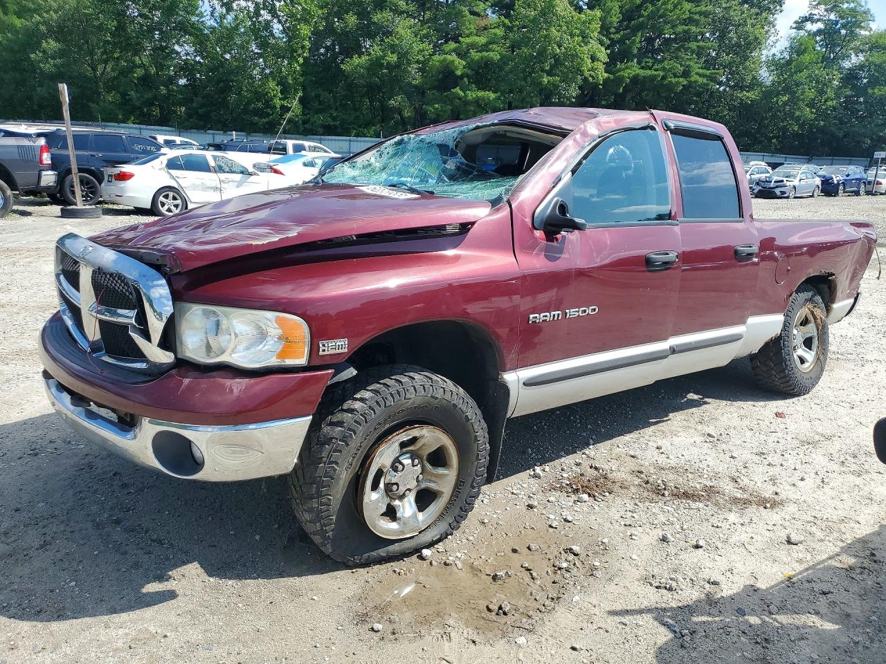 2003 Dodge Ram 1500 St Red vin: 1D7HU18D63S344063