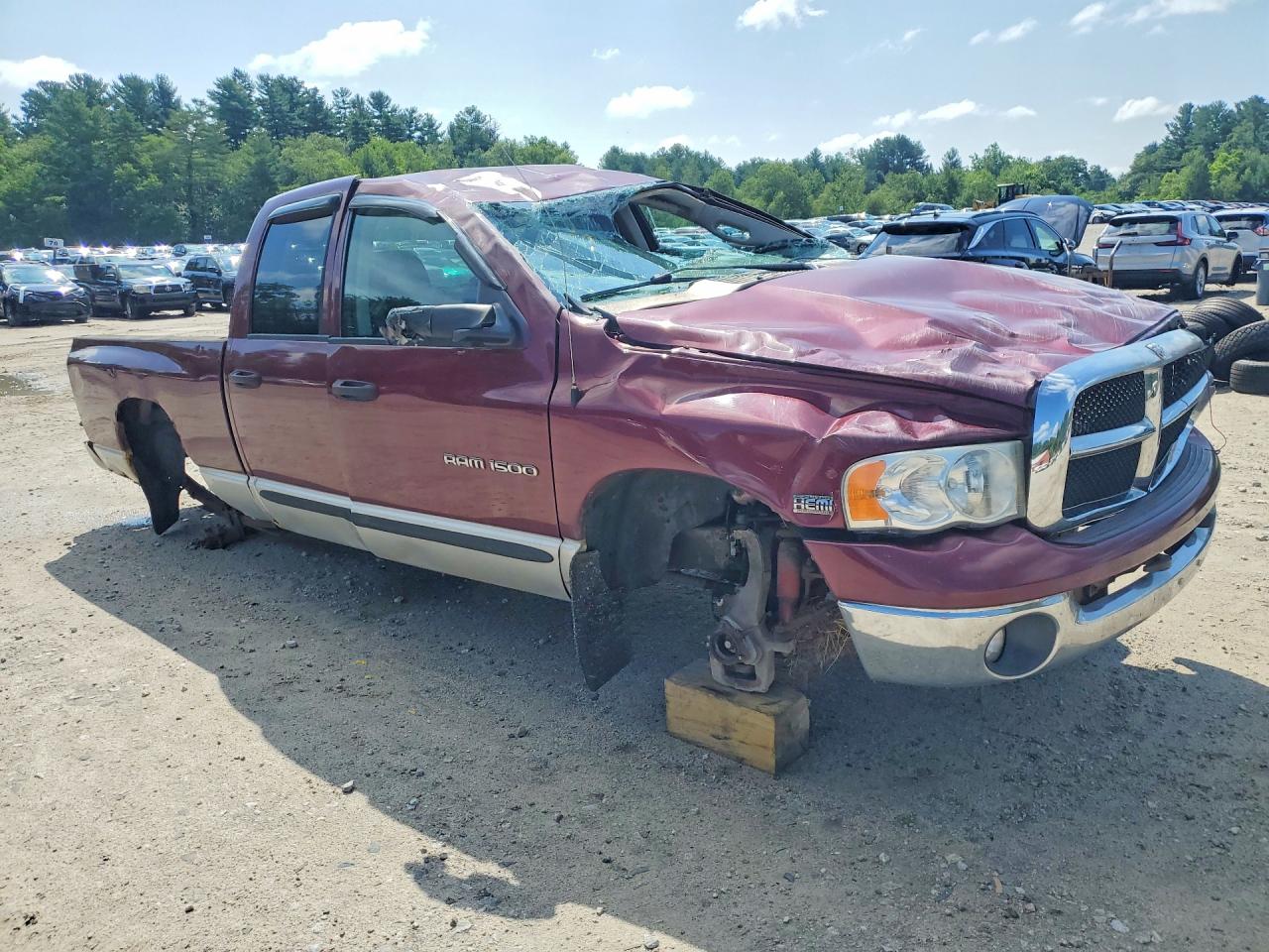 2003 Dodge Ram 1500 St Red vin: 1D7HU18D63S344063