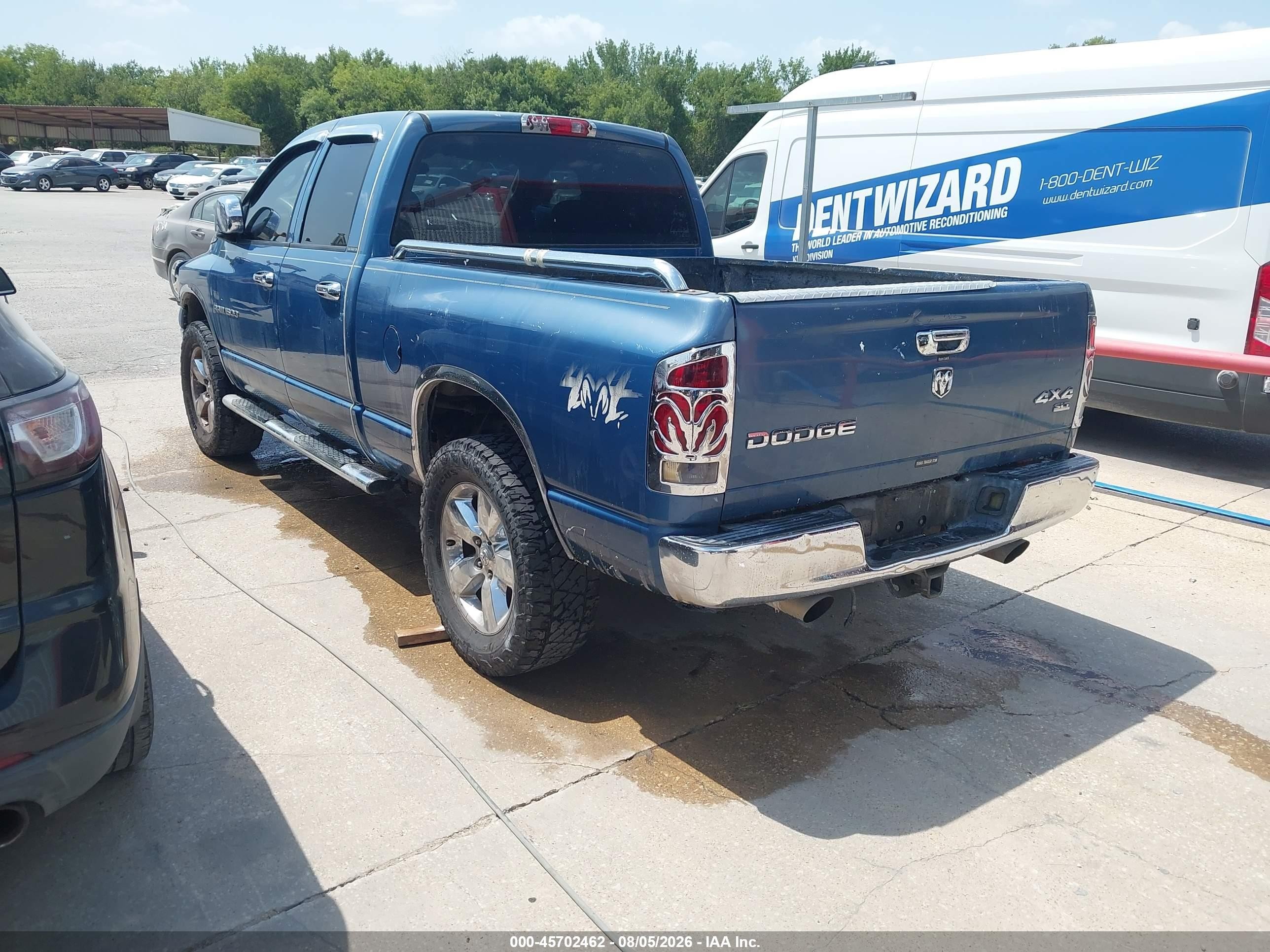 2003 Dodge Ram 1500 Slt/laramie/st Синий vin: 1D7HU18D63S351448