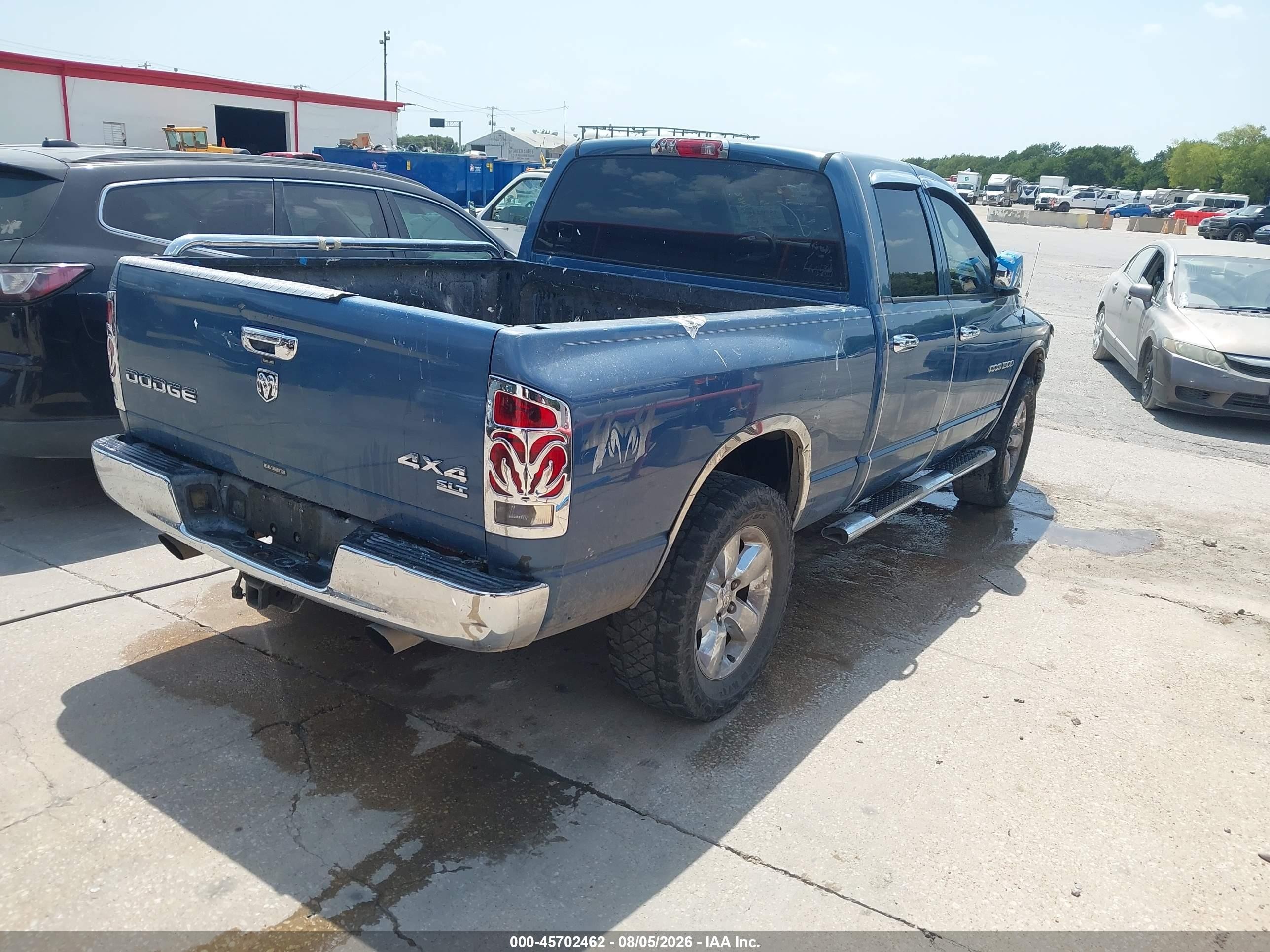 2003 Dodge Ram 1500 Slt/laramie/st Синий vin: 1D7HU18D63S351448