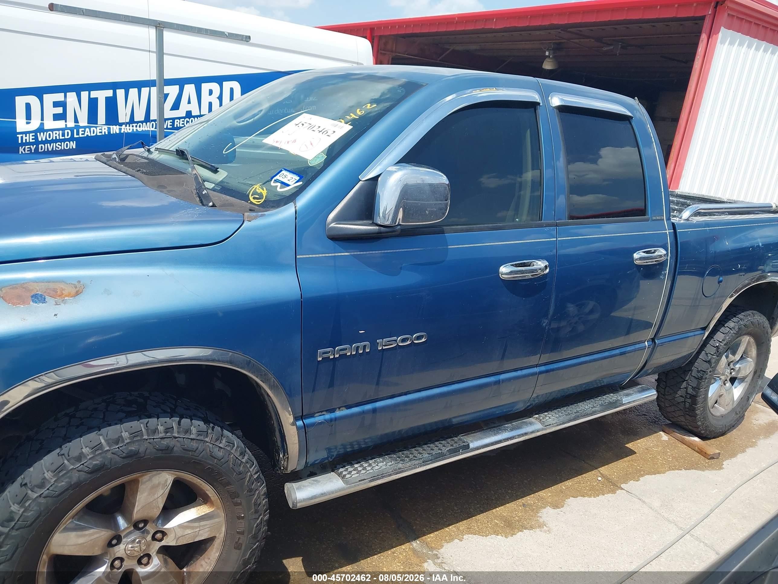 2003 Dodge Ram 1500 Slt/laramie/st Синий vin: 1D7HU18D63S351448