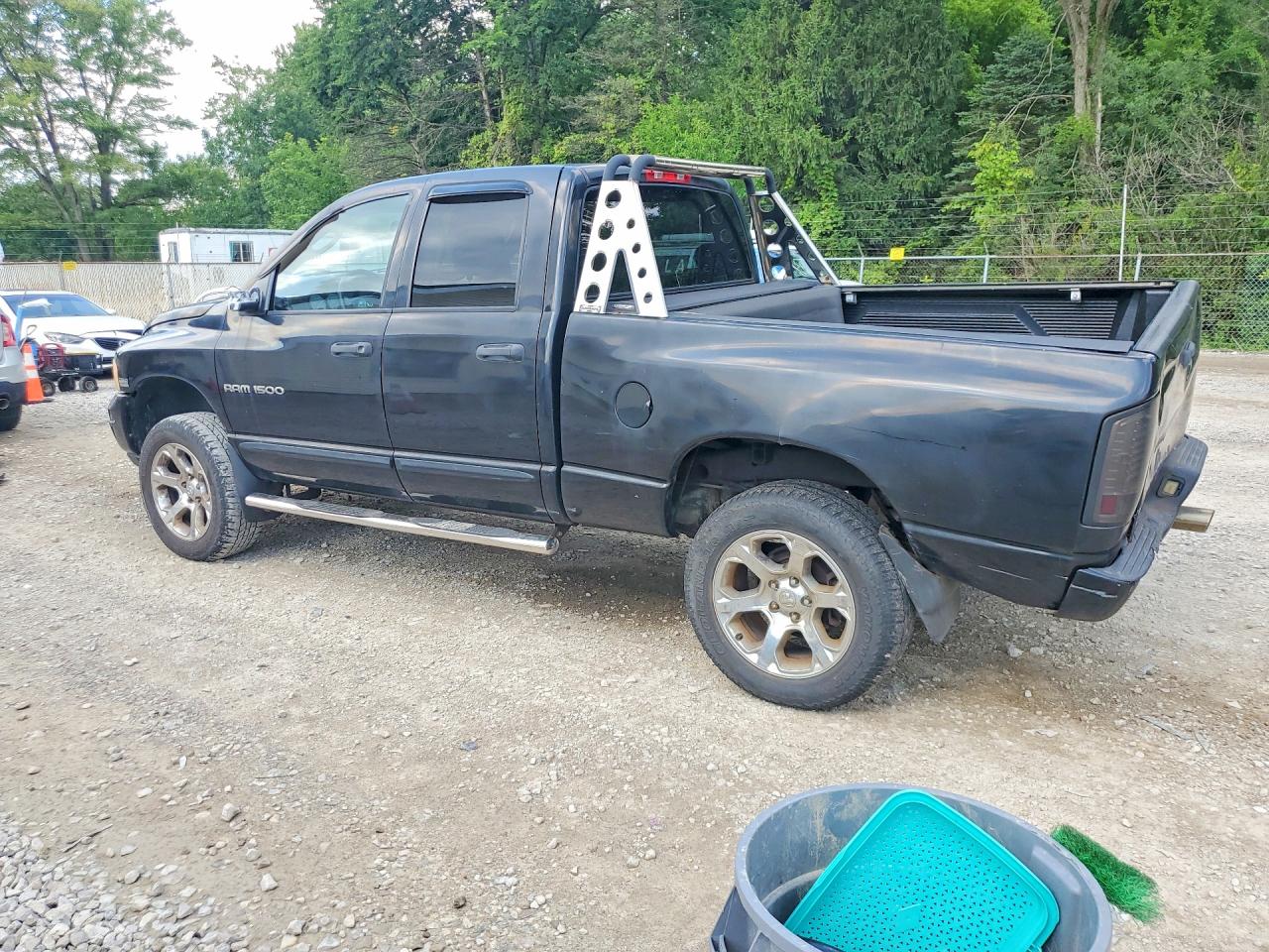 2004 Dodge Ram 1500 St Black vin: 1D7HU18D64J176500