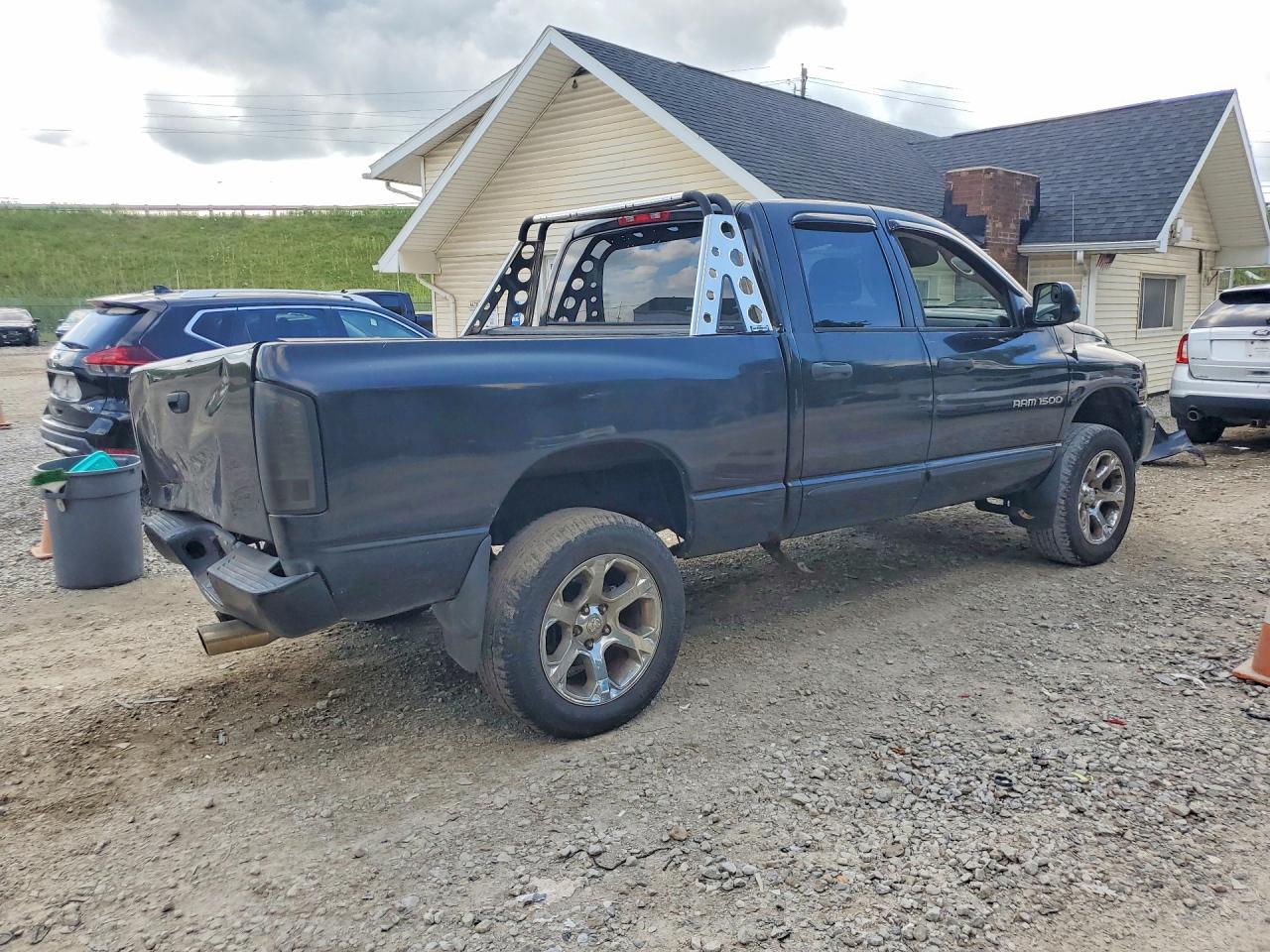 2004 Dodge Ram 1500 St Black vin: 1D7HU18D64J176500
