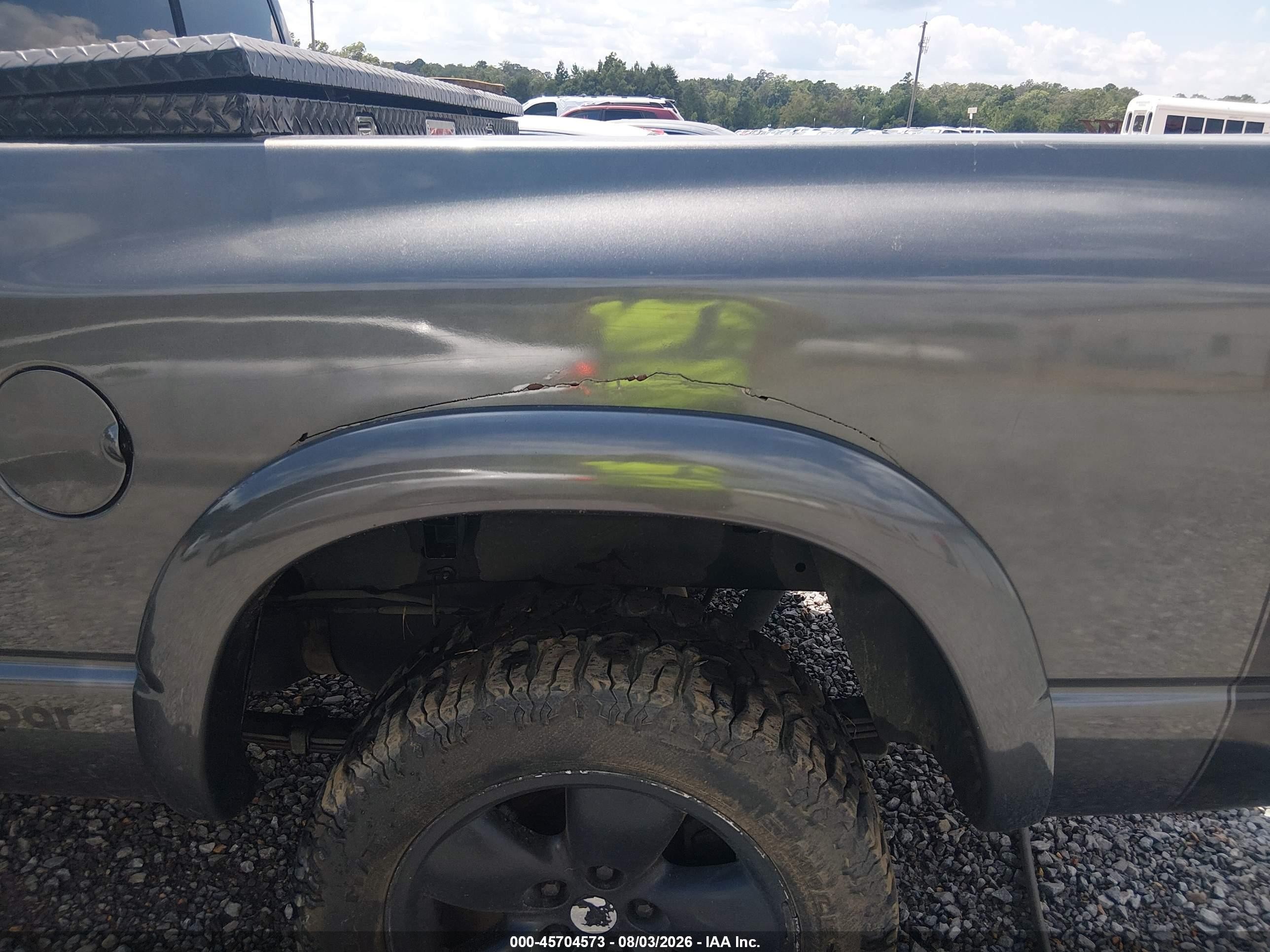 2004 Dodge Ram 1500 Slt/laramie Gray vin: 1D7HU18D64S569777