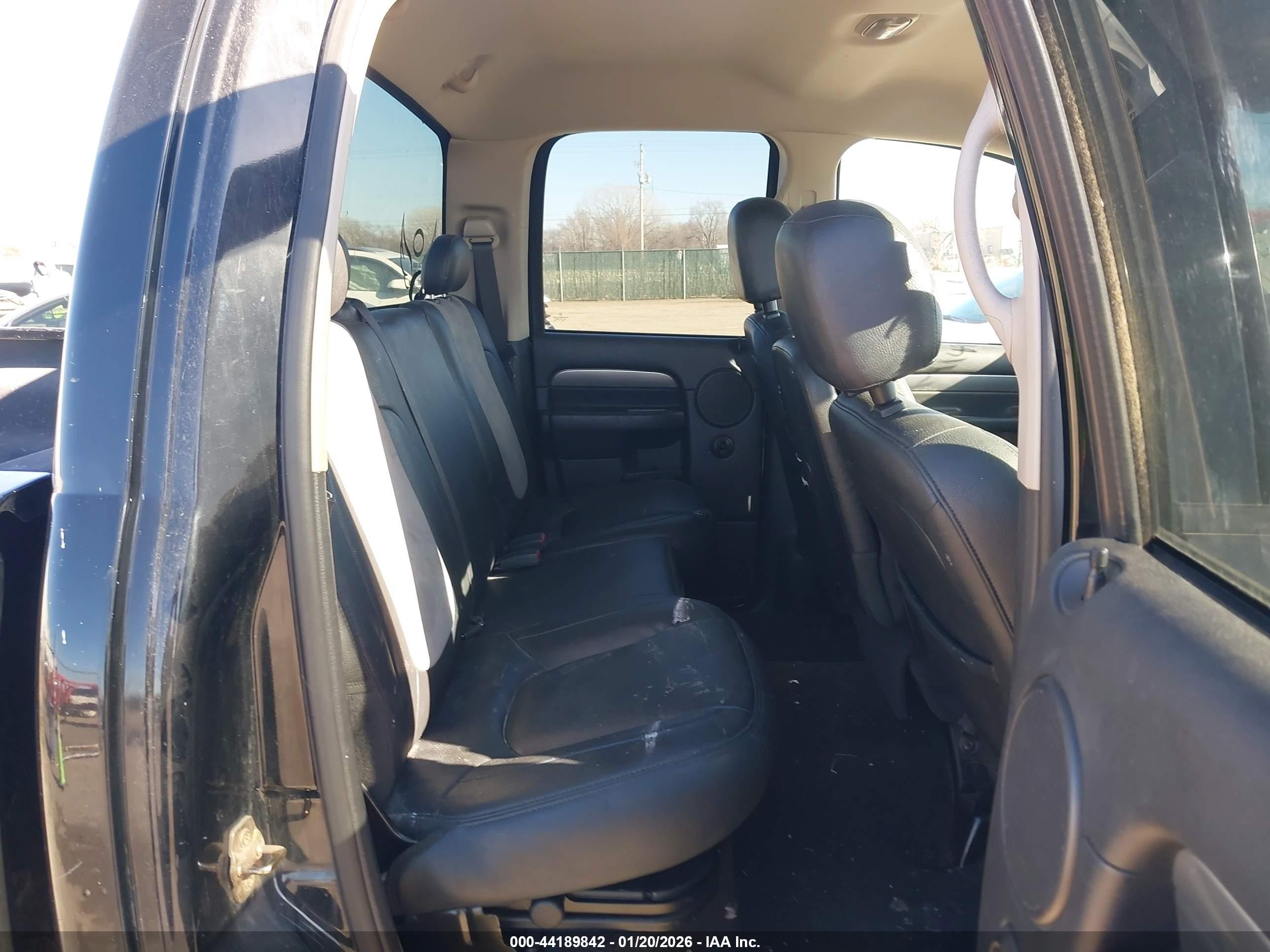 2005 Dodge Ram 1500 Slt/laramie Black vin: 1D7HU18D65S278682