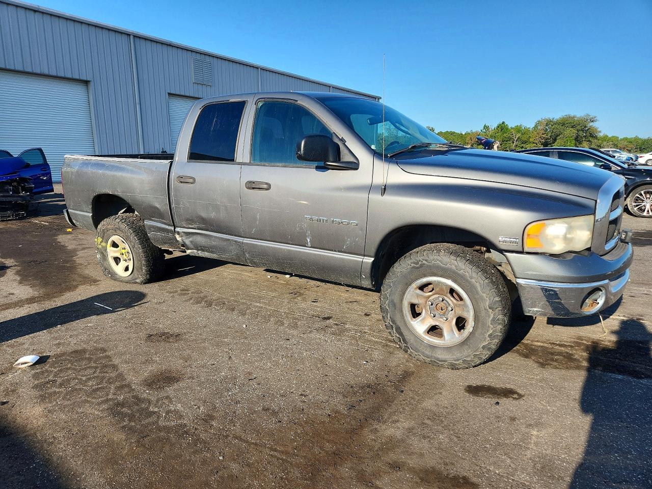 2005 Dodge Ram 1500 St Gray vin: 1D7HU18D65S307517