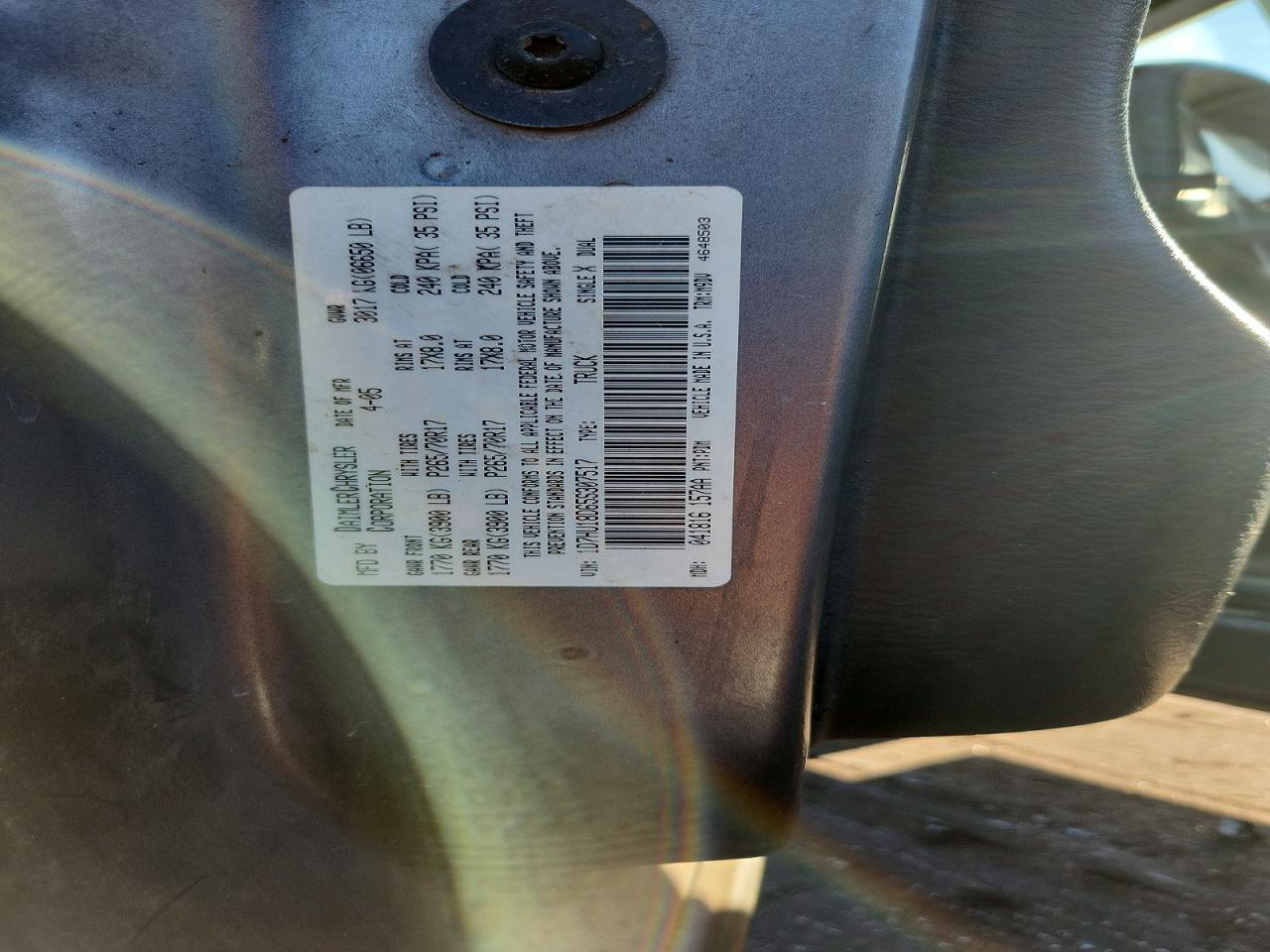 2005 Dodge Ram 1500 St Gray vin: 1D7HU18D65S307517