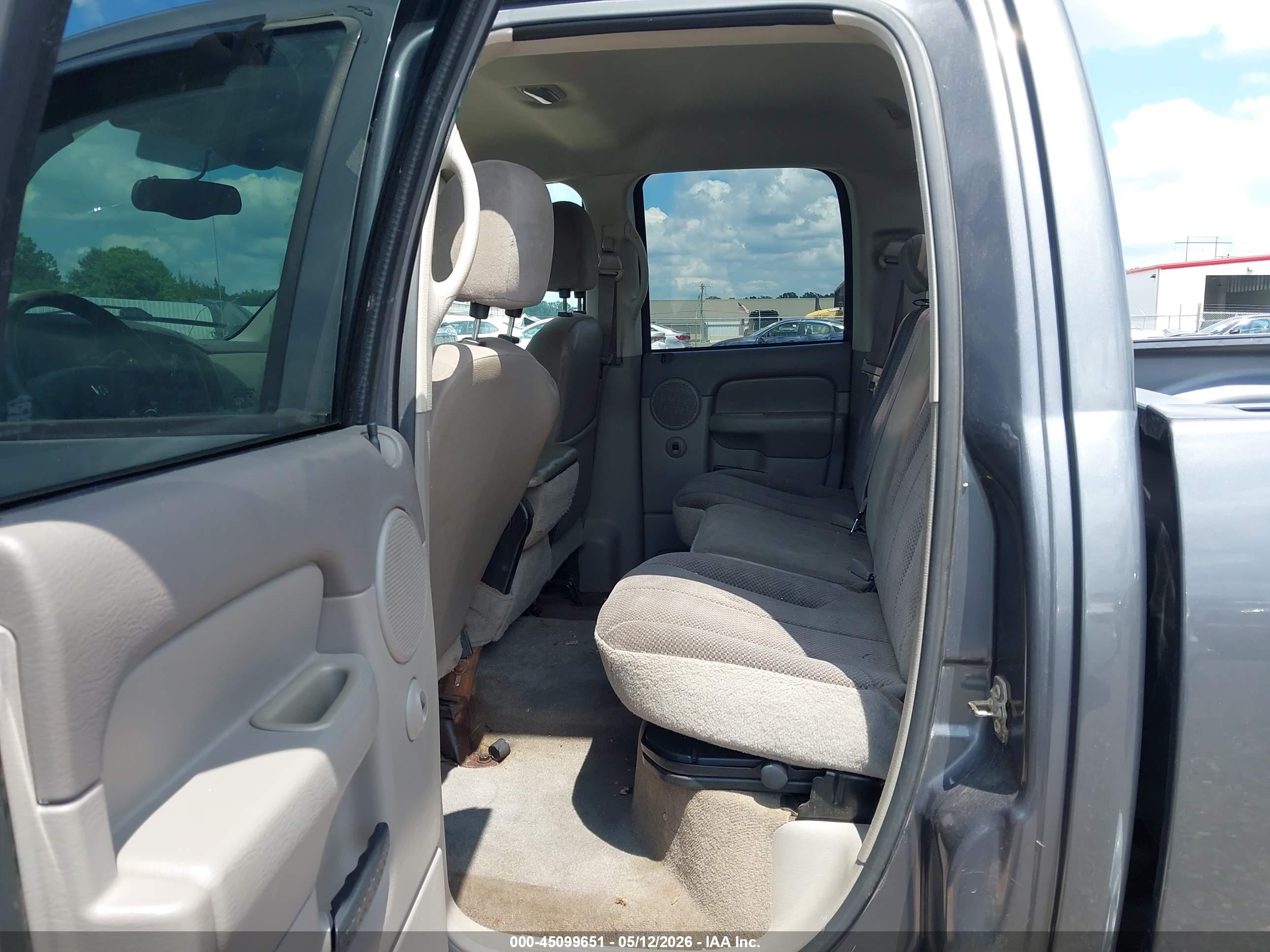 2004 Dodge Ram 1500 Slt/laramie Gray vin: 1D7HU18D74S513508