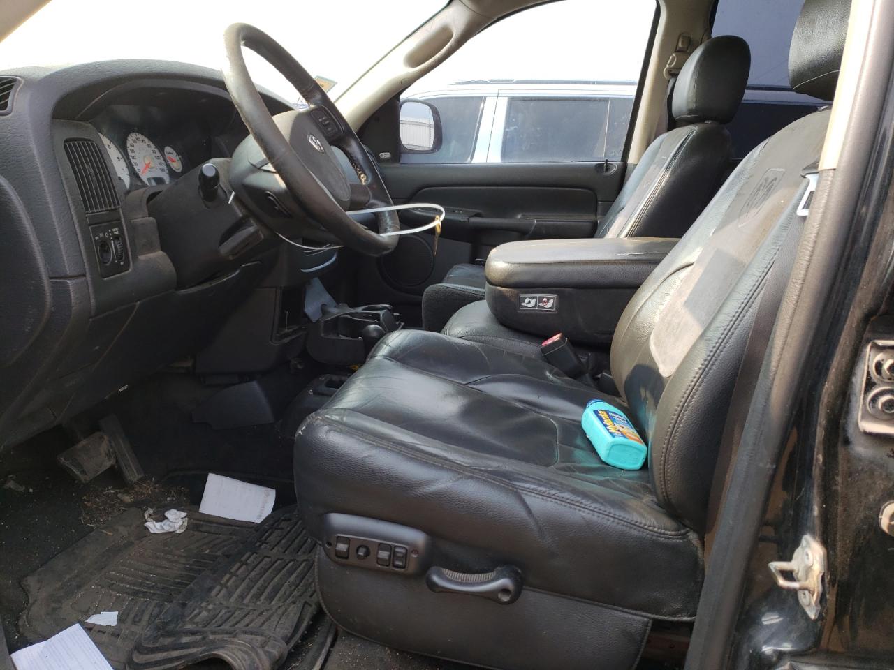 2004 Dodge Ram 1500 St Black vin: 1D7HU18D74S541700