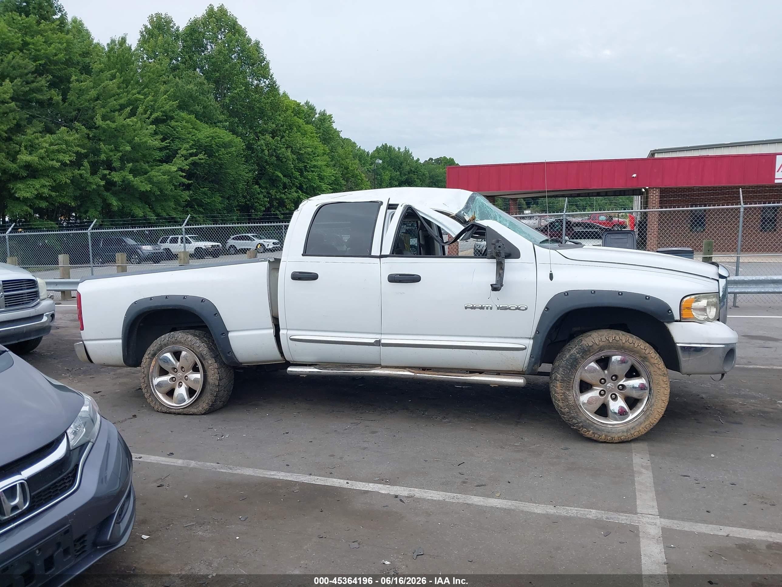 2004 Dodge Ram 1500 Slt/laramie White vin: 1D7HU18D74S686140