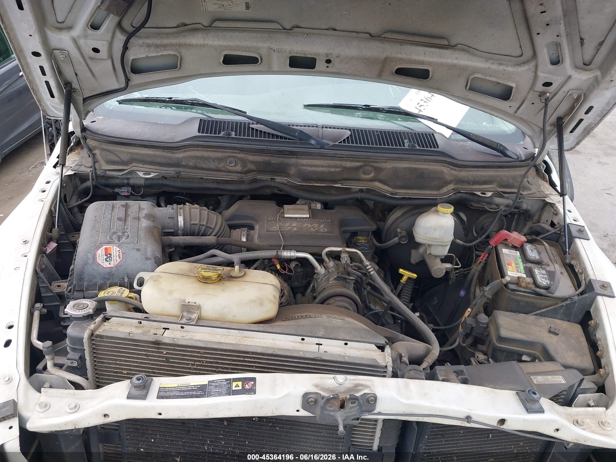 2004 Dodge Ram 1500 Slt/laramie White vin: 1D7HU18D74S686140