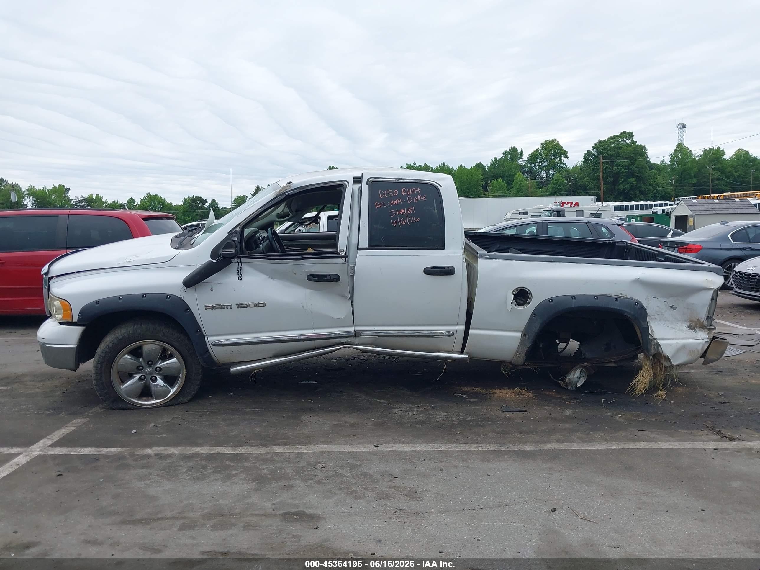 2004 Dodge Ram 1500 Slt/laramie White vin: 1D7HU18D74S686140