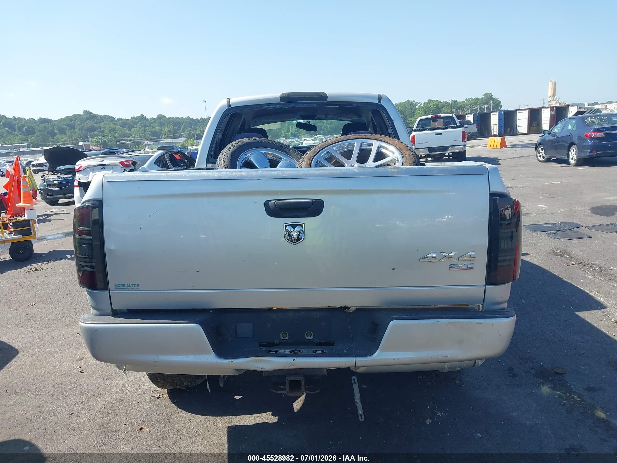 2005 Dodge Ram 1500 Slt/laramie Silver vin: 1D7HU18D75J520403