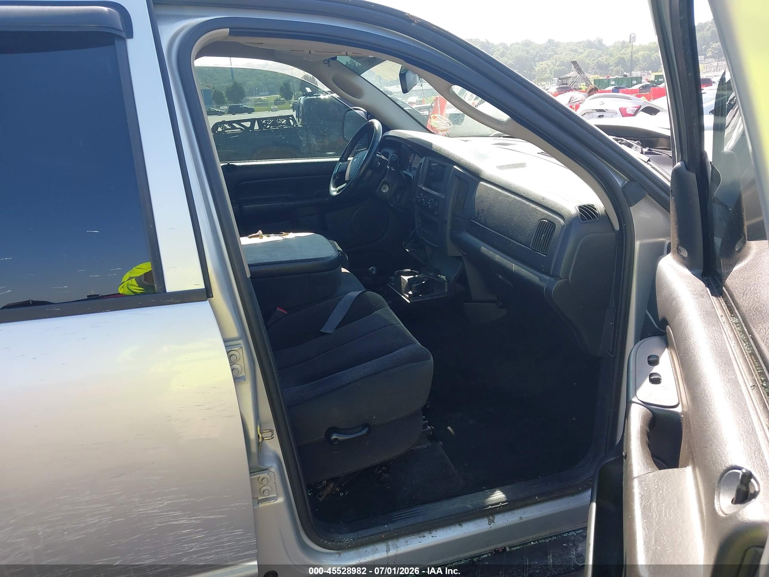 2005 Dodge Ram 1500 Slt/laramie Silver vin: 1D7HU18D75J520403