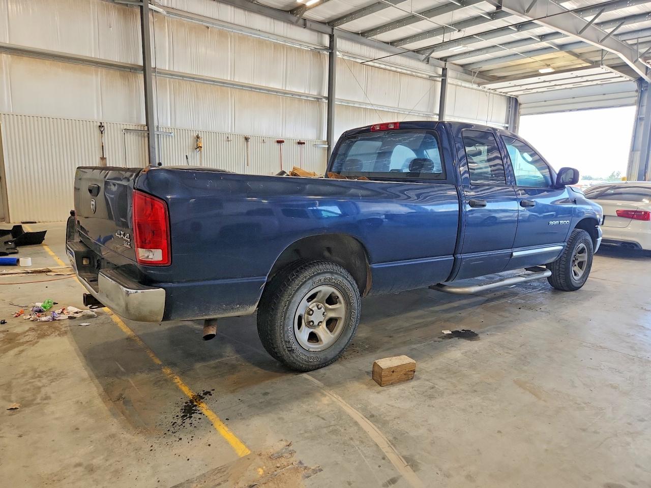 2005 Dodge Ram 1500 St Синий vin: 1D7HU18D75J584618