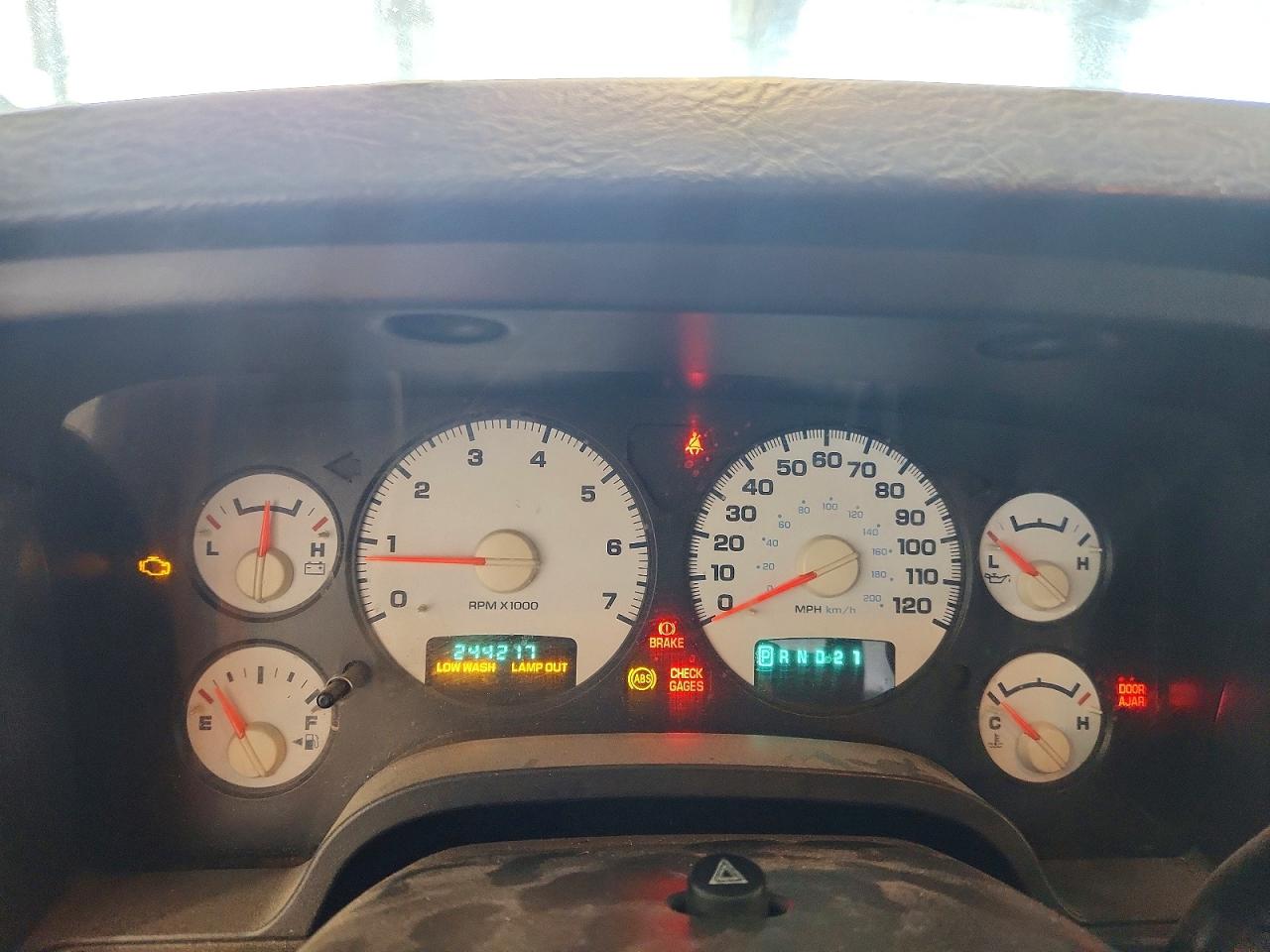 2005 Dodge Ram 1500 St Синий vin: 1D7HU18D75J584618